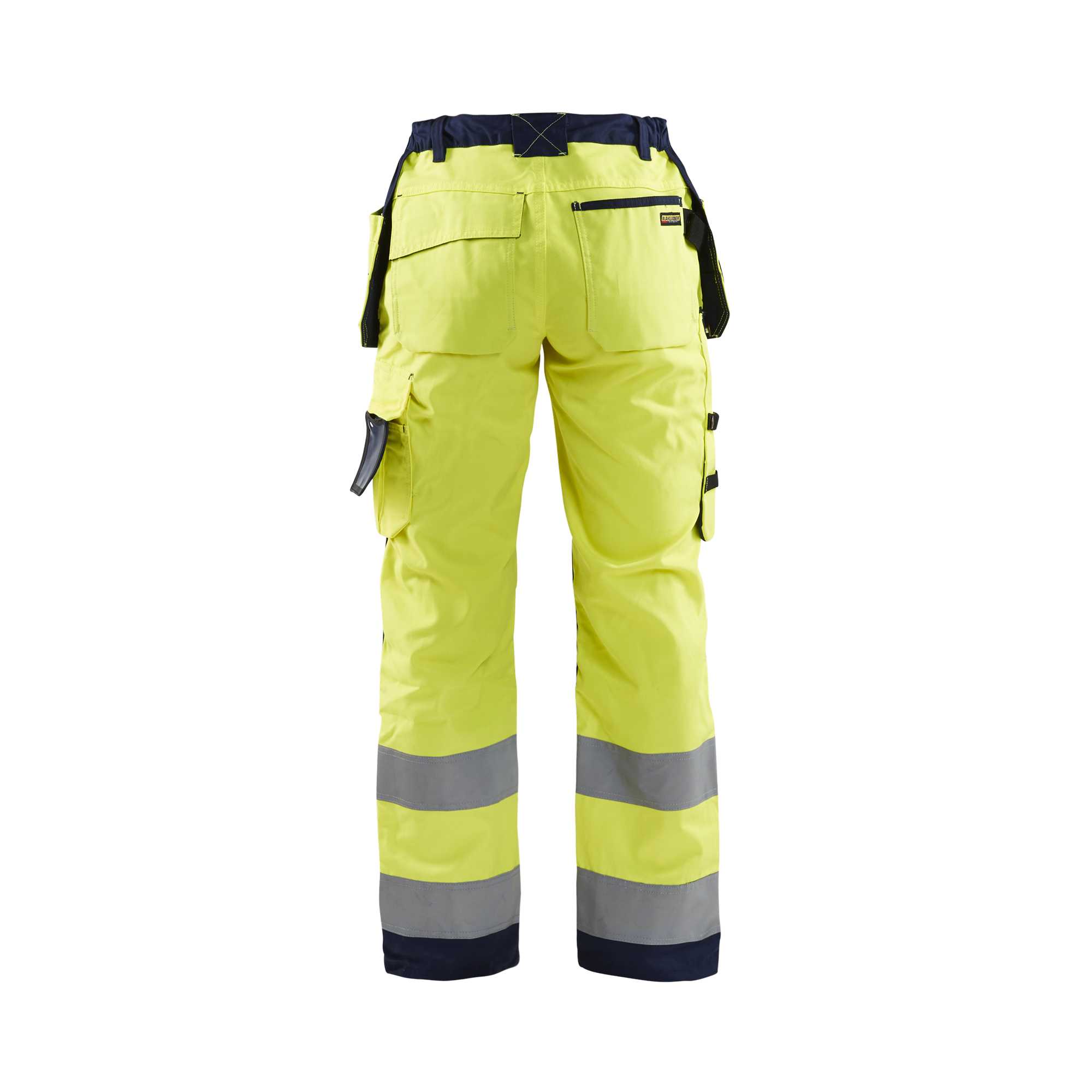 BLAKLADER 71561811 | Women's Hi Vis trousers Hi Vis Reflective Work Trousers Women - twill fabric