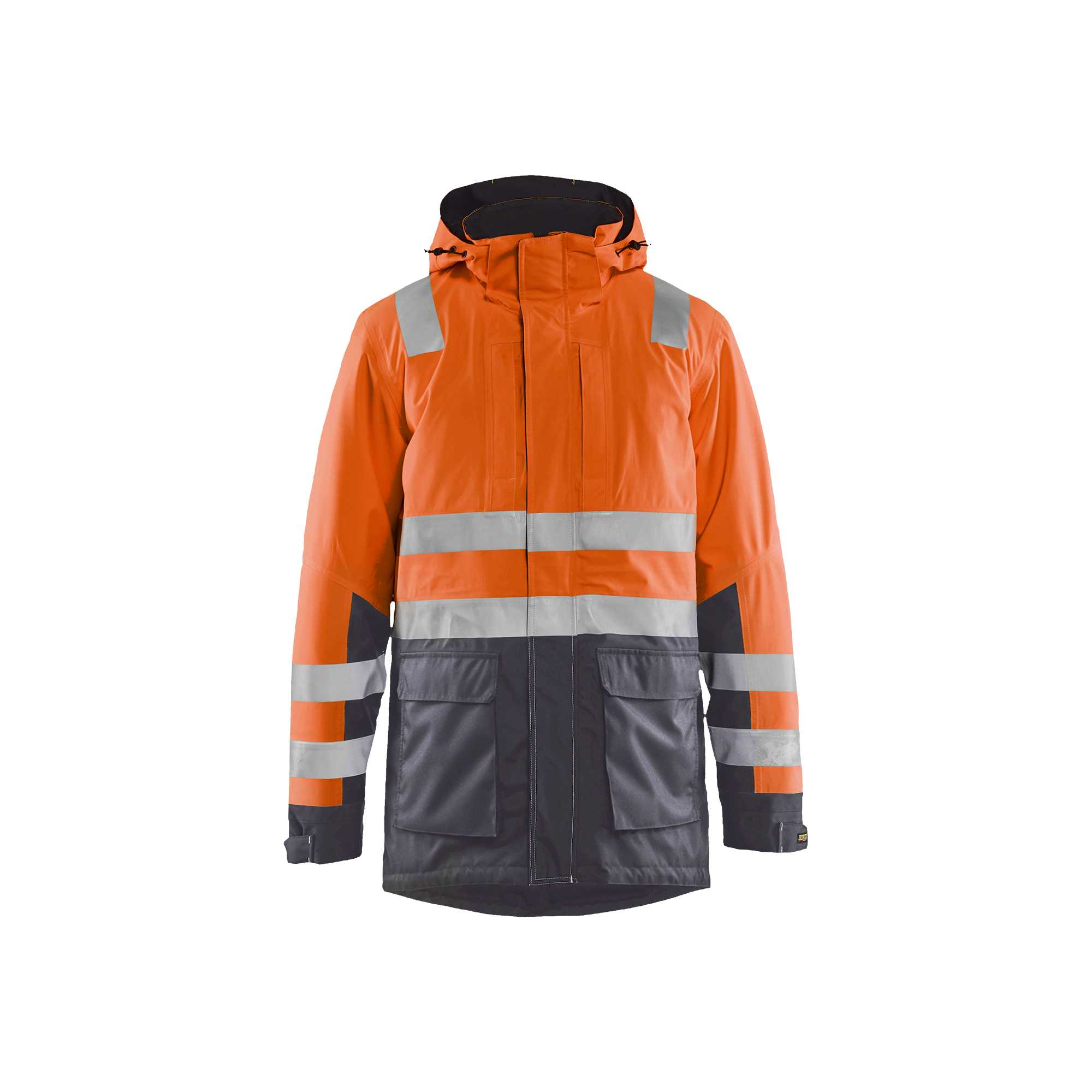 BLAKLADER 44951987 Winter Parka Hi vis Hi Vis Reflective Parka Work Jacket MEN - Waterproof