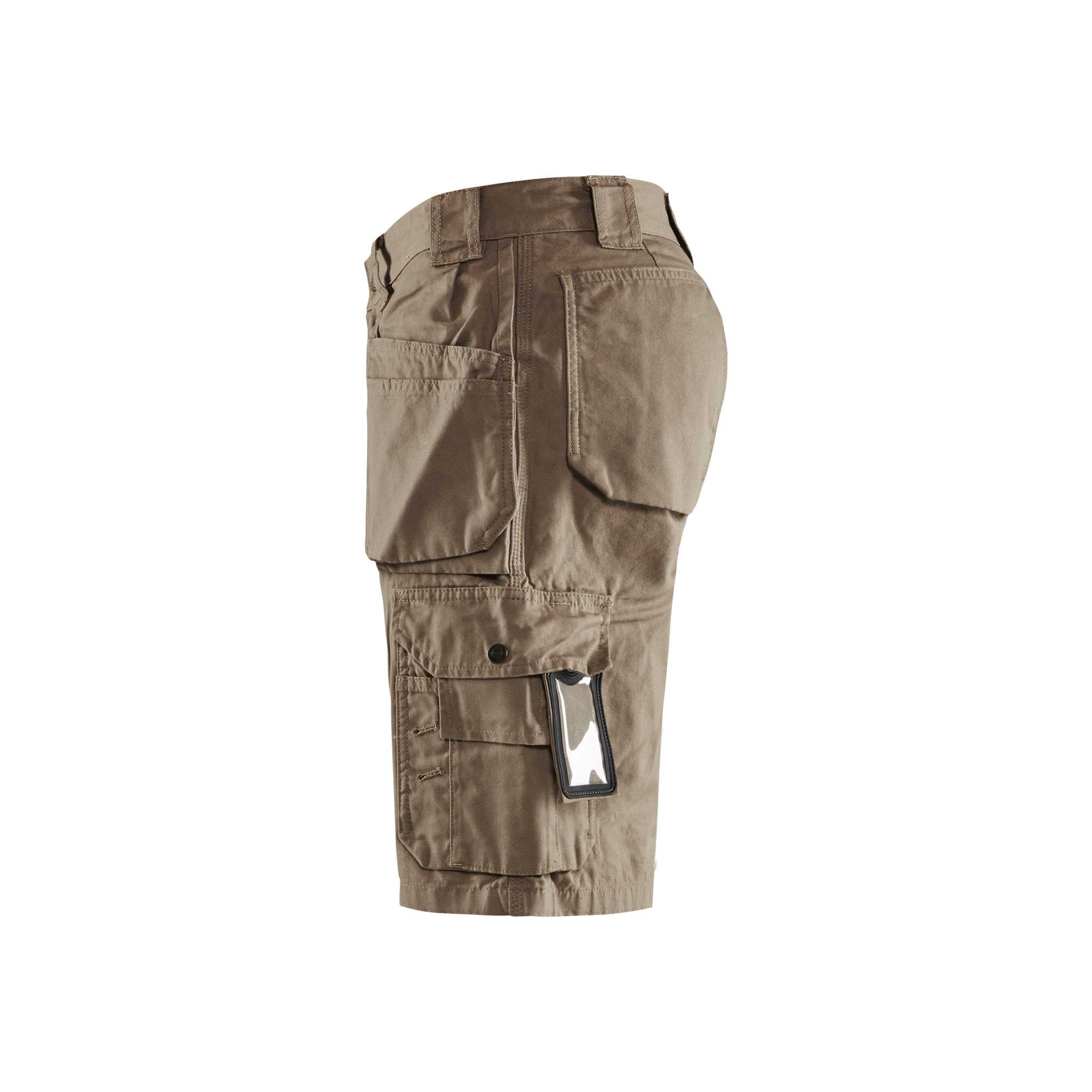BLAKLADER 15341310 | Craftsman Shorts Work Shorts Men - 100% Cotton Canvas