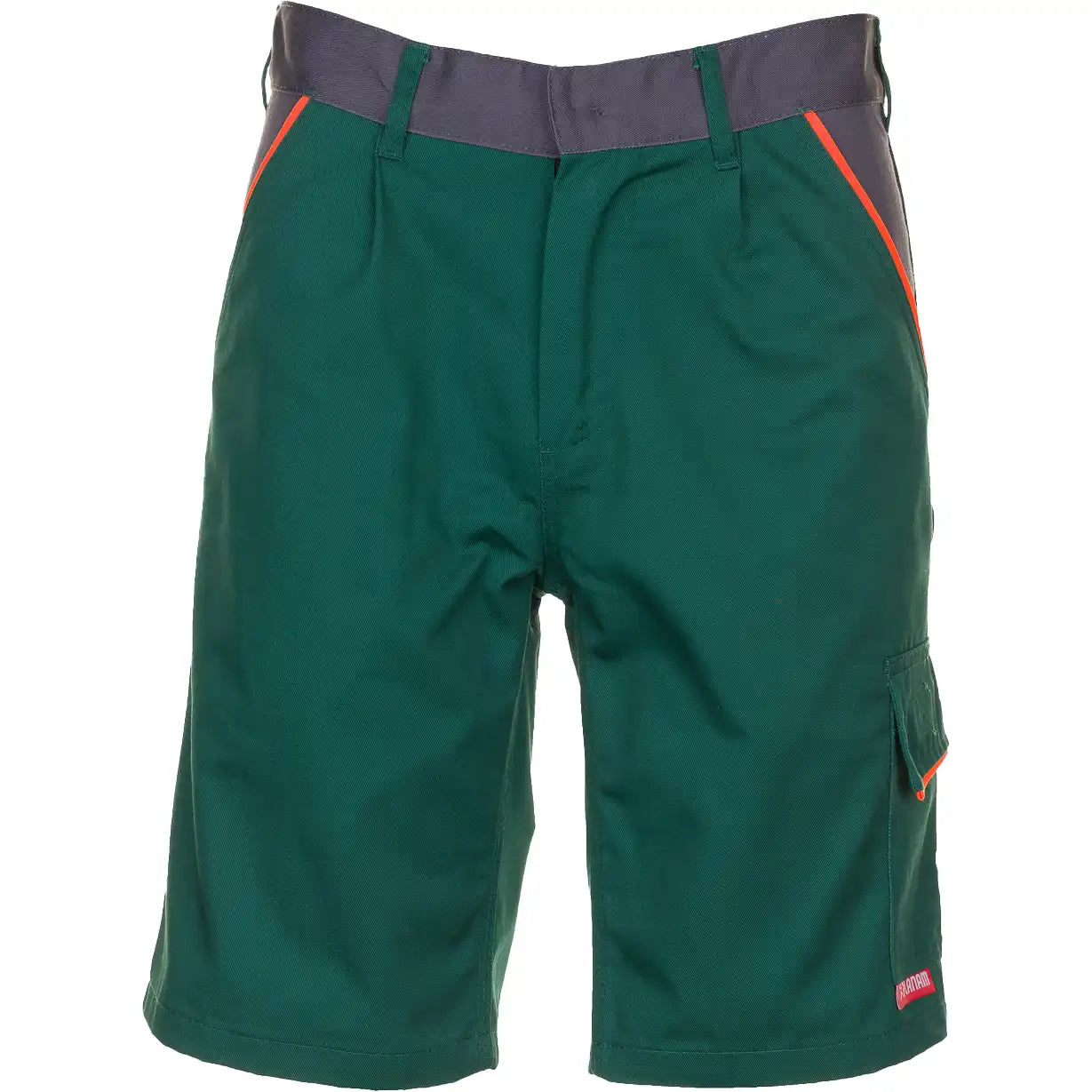 Planam Visline Shorts grün/orange/schiefer XS grün/orange/schiefer - Vorschaubild