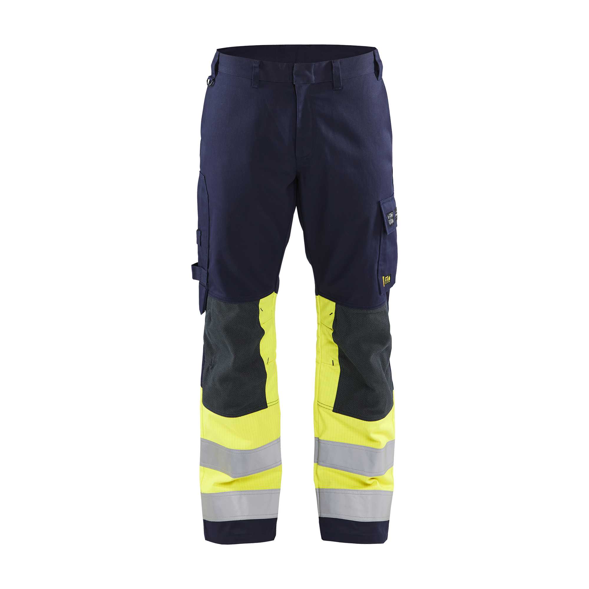 BLAKLADER 14781514 Multinorm trousers Hi Vis Reflective Work Trousers Men - antistatic