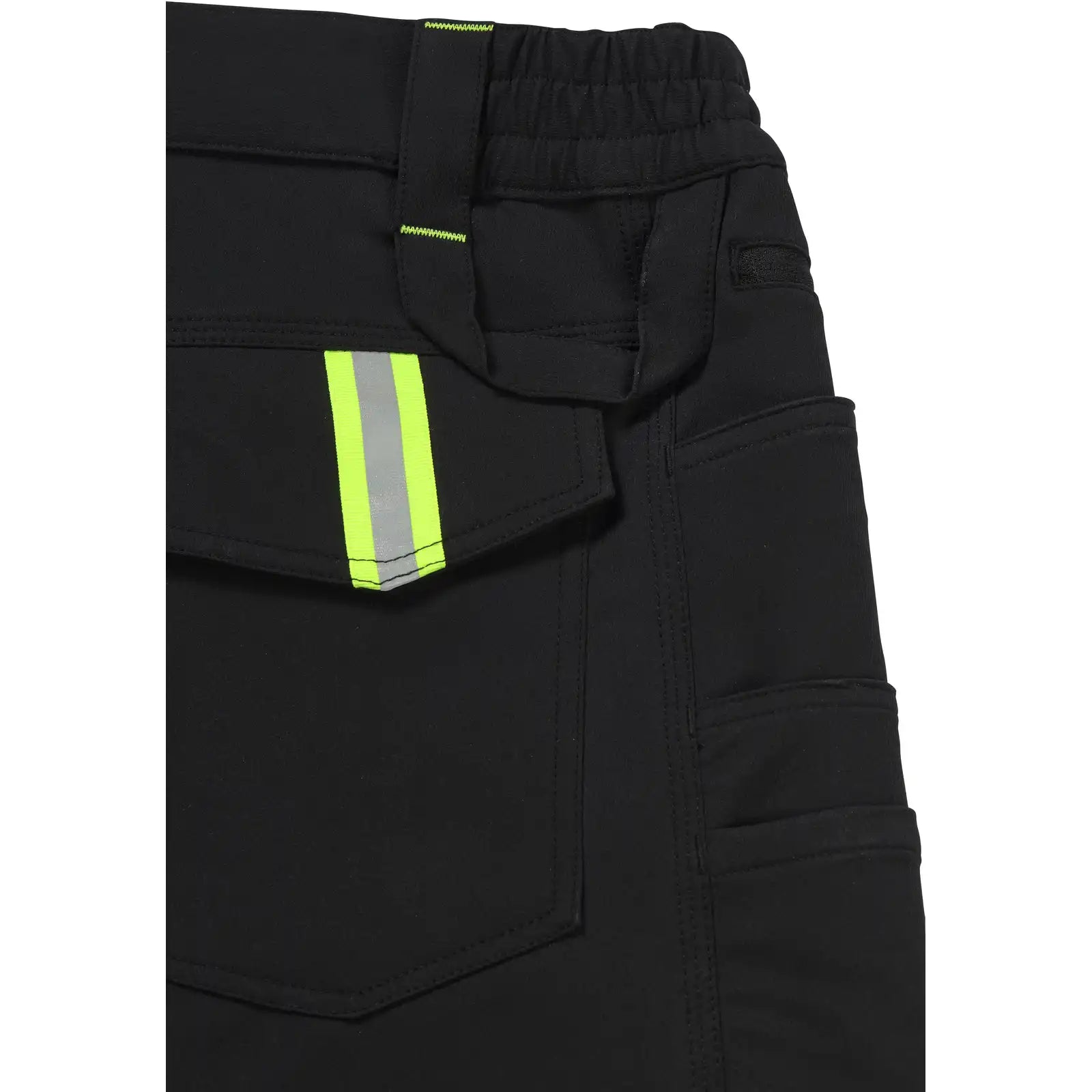 Planam rECOline Shorts grün             XS grün - Extra Detailbild