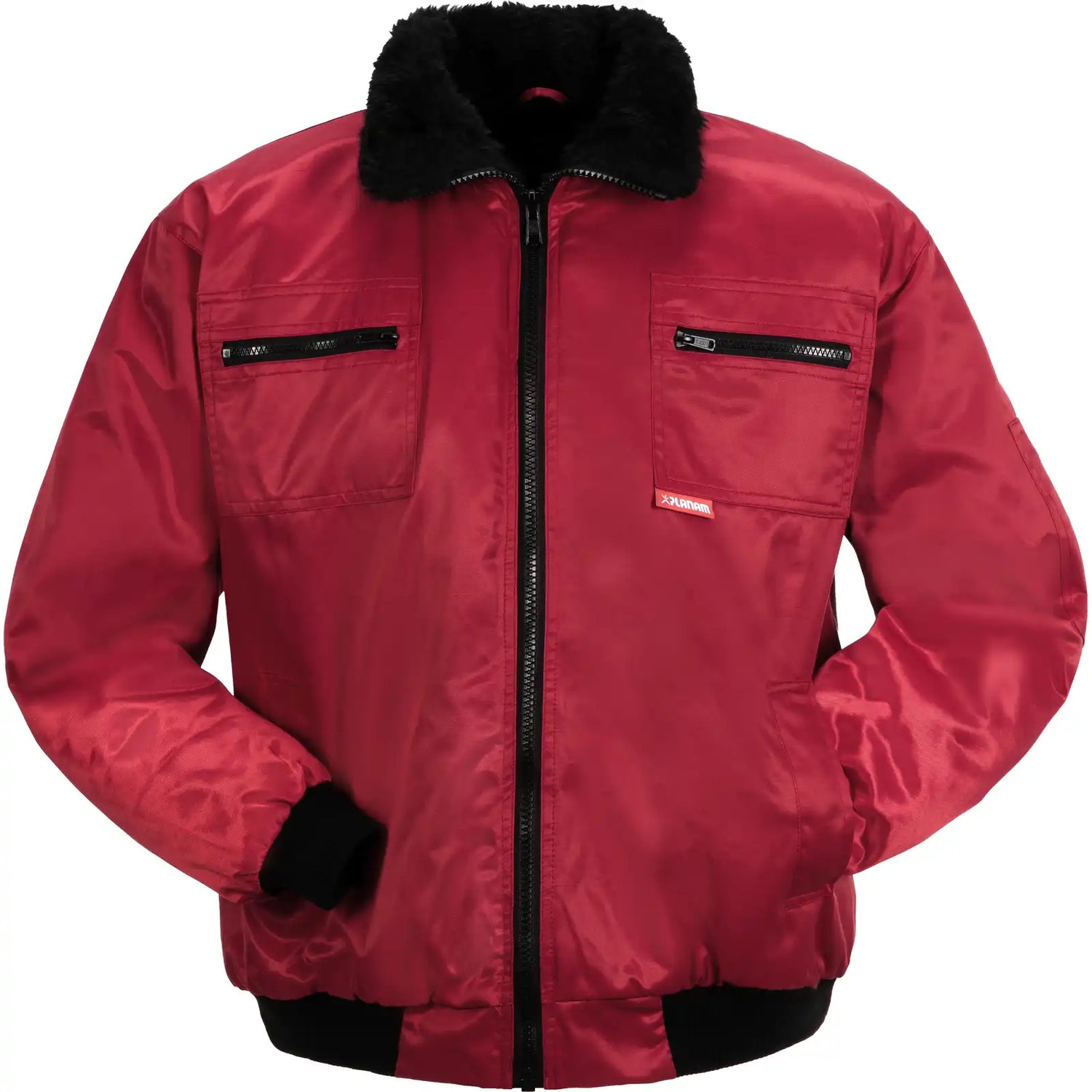 Planam Outdoor Gletscher Pilotenjacke rot S rot - Vorschaubild