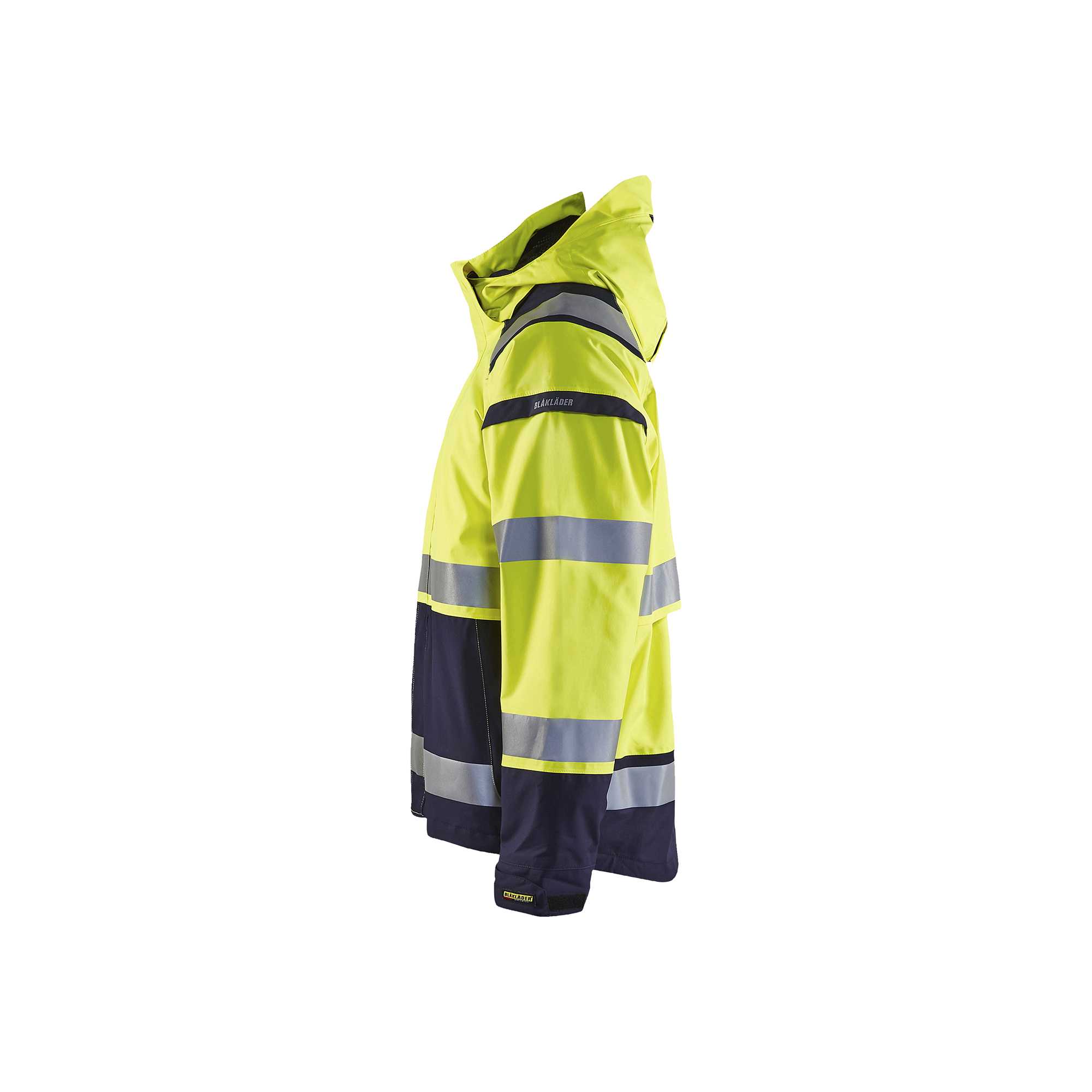 BLAKLADER 49871987 Hi Vis shell jacket Hi Vis Reflective Shell Work Jacket MEN - Waterproof
