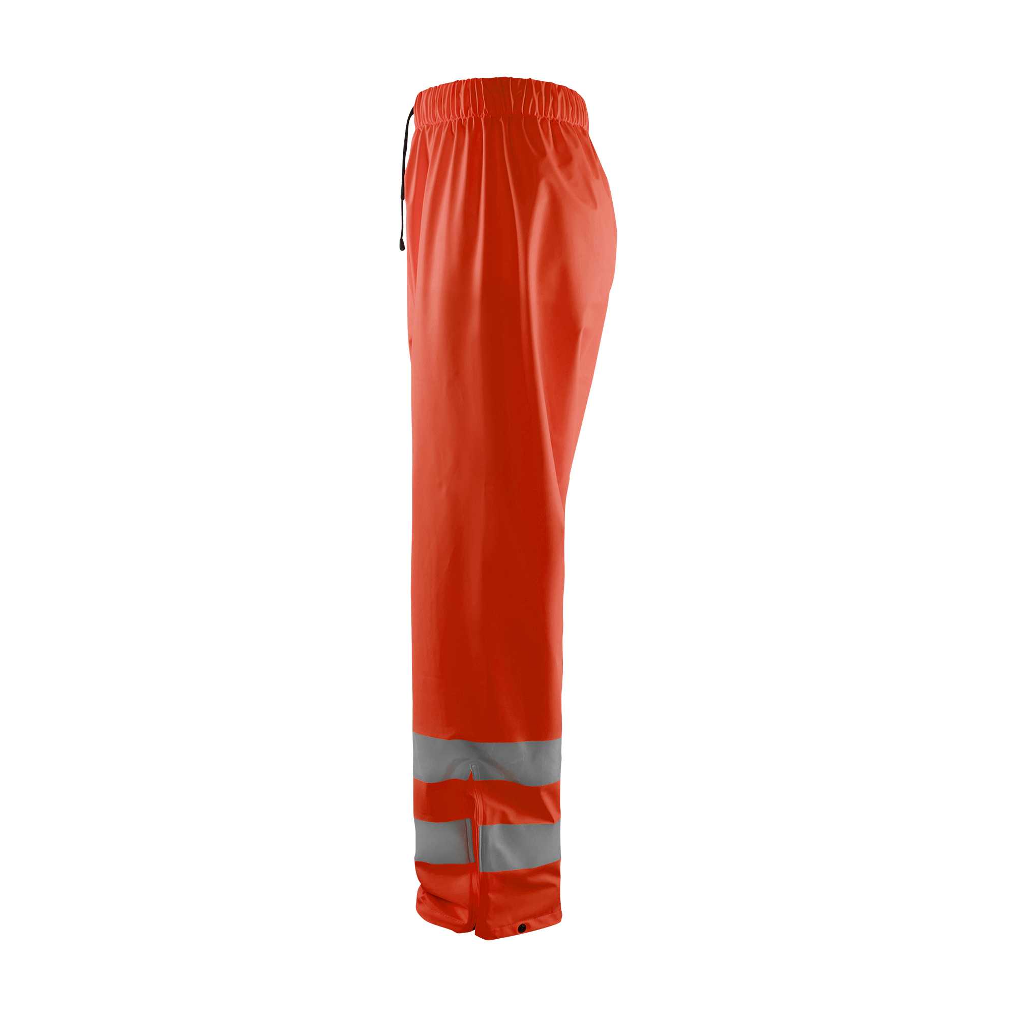 BLAKLADER 13842000 Rain Trousers Hi Vis LEVEL 1 Hi Vis Reflective Work Trousers Men - waterproof