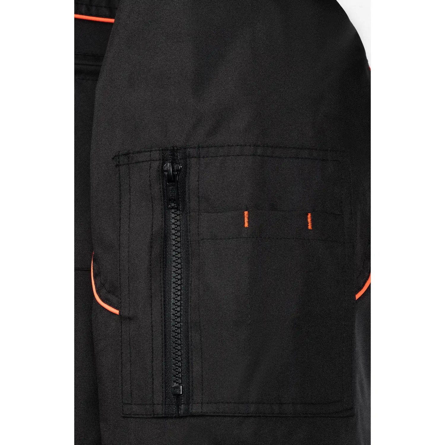 Planam Outdoor Piper Jacke schwarz/orange XS schwarz/orange - Extra Detailbild