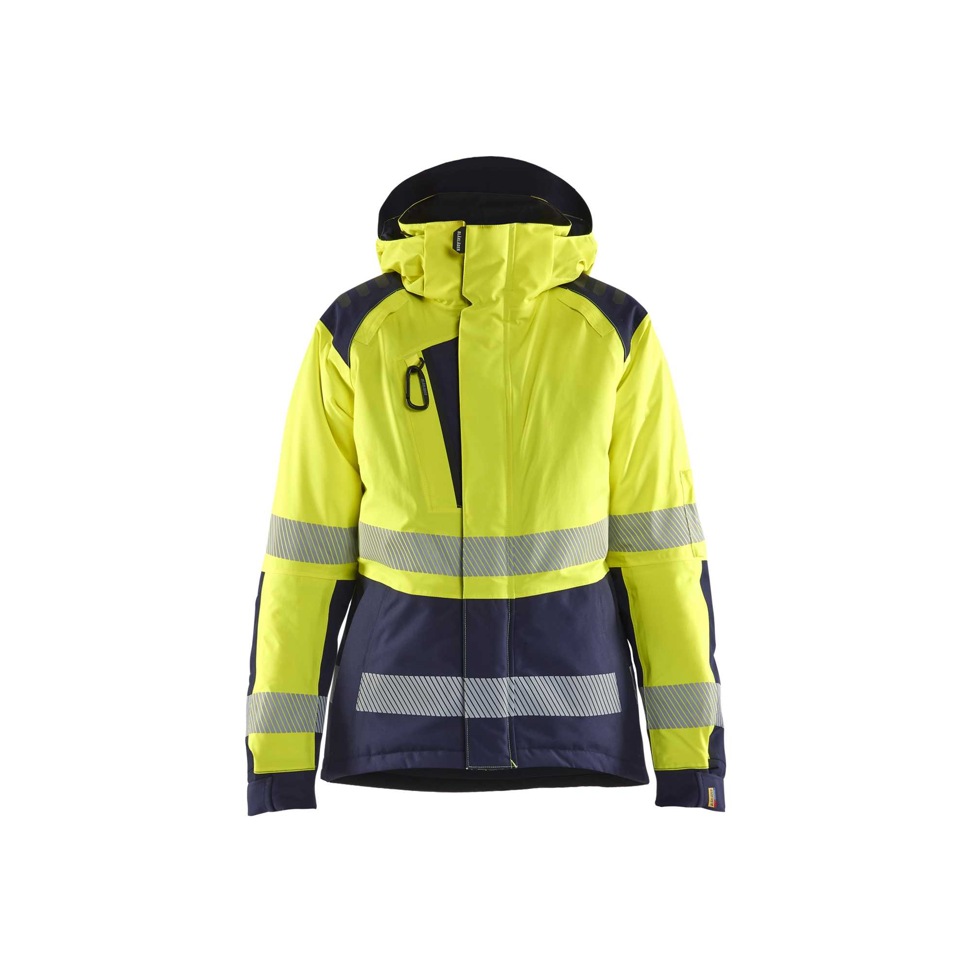 BLAKLADER 44561987 Women’s Hi Vis Winter Jacket Hi Vis Reflective Work Jacket WOMEN - Waterproof