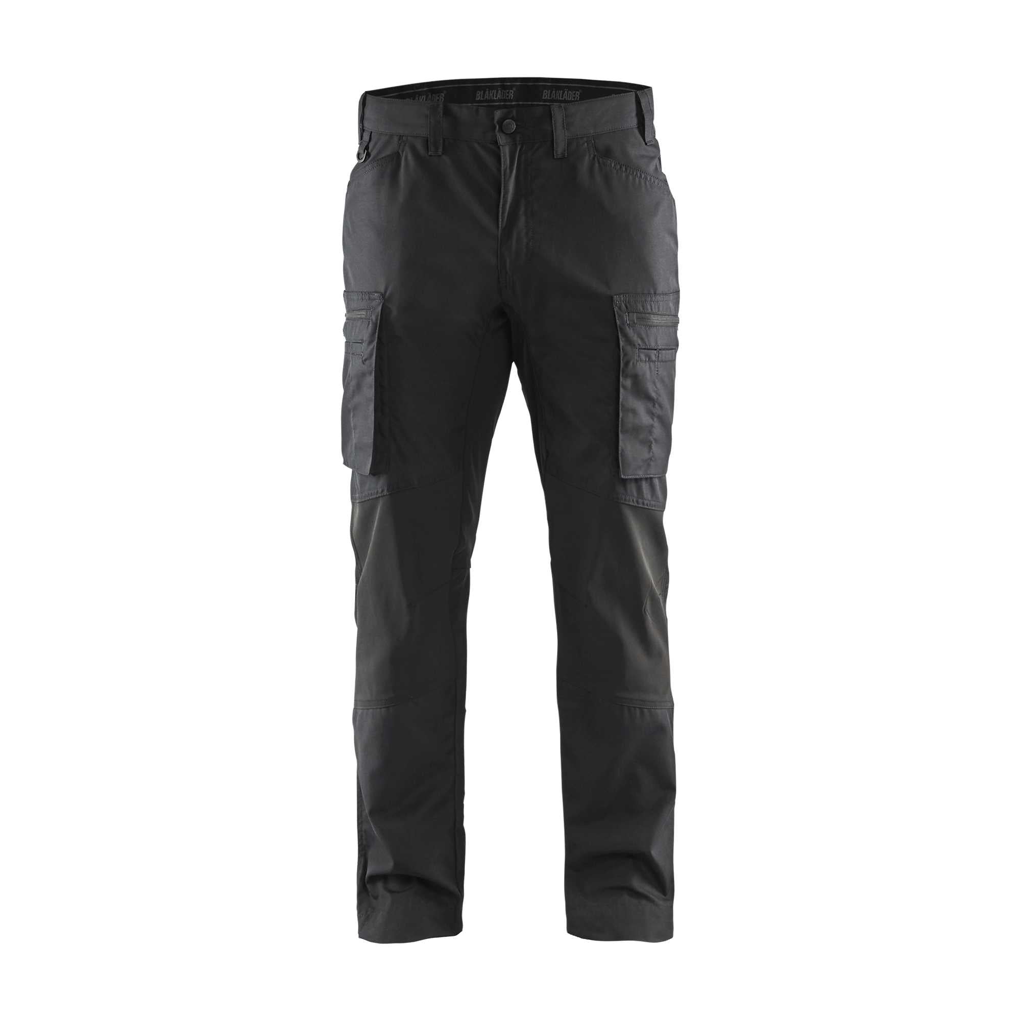 BLAKLADER 14591845 Service Trousers with Stretch Work Trousers Men - stretch panels