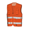 TRAFFIC WAISTCOAT - Class 2 - High-Vis - Double Reflective Band