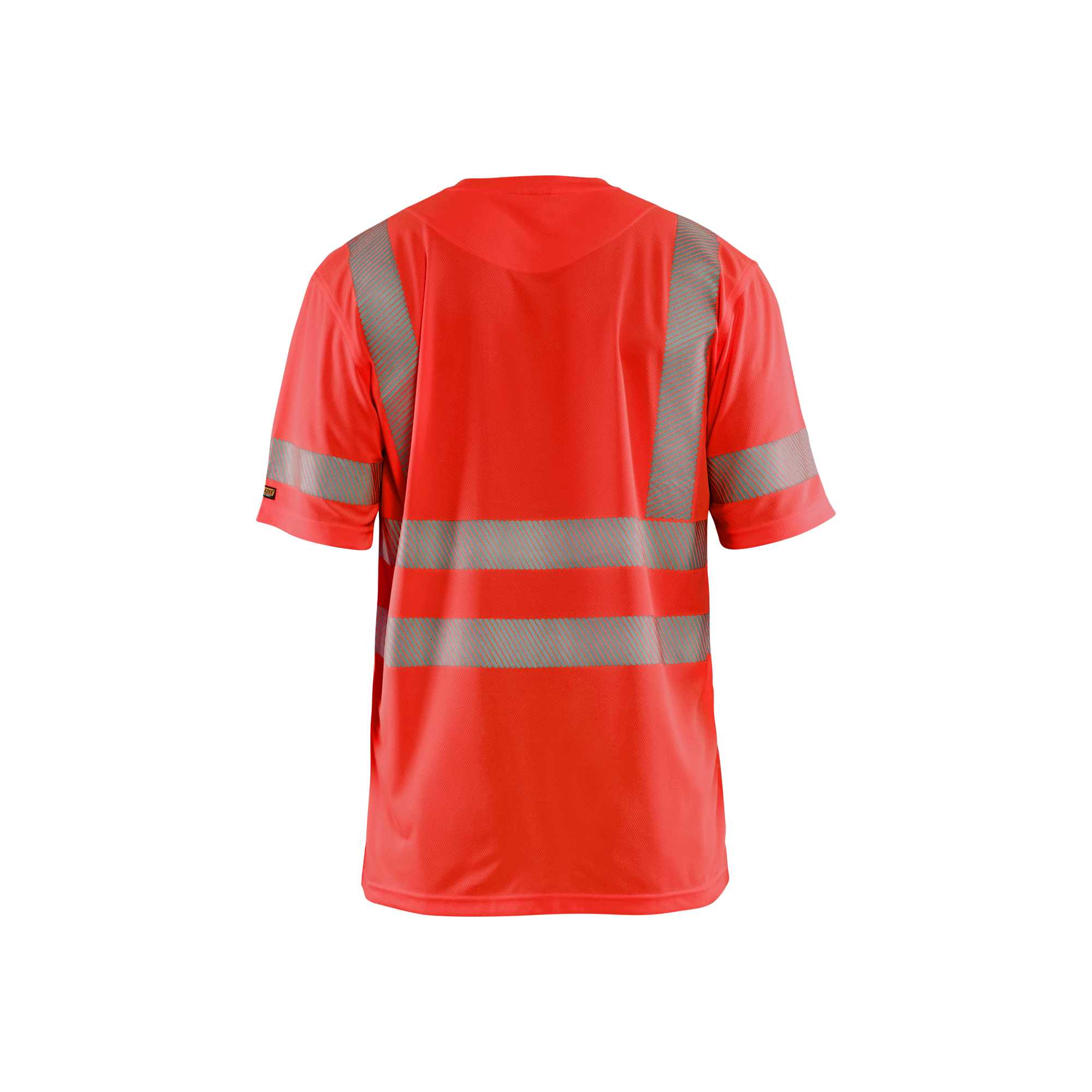 BLAKLADER 34201013 HI VIS UV PROTECTED T SHIRT Hi Vis Reflective Short Sleeve Work T-Shirt MEN - 100% Polyester