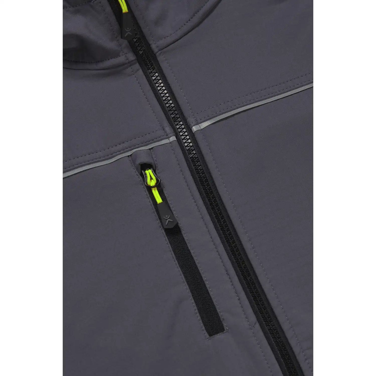 Planam rECOline Softshelljacke grün/schwarz     XS grün/schwarz - Extra Detailbild
