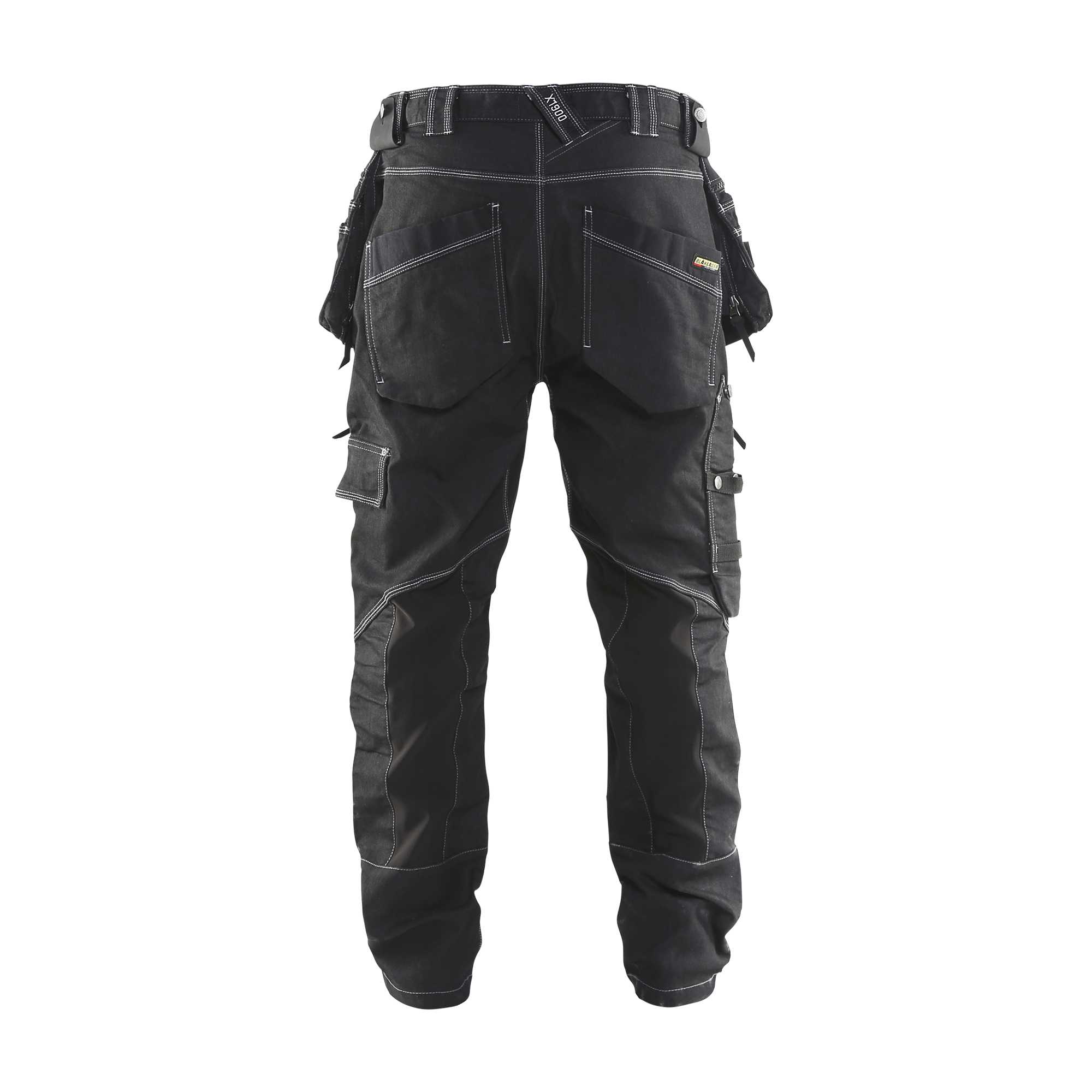 BLAKLADER 19991141 | Craftsman Trousers Stretch X1900 Work Trousers Men - Cordura Denim