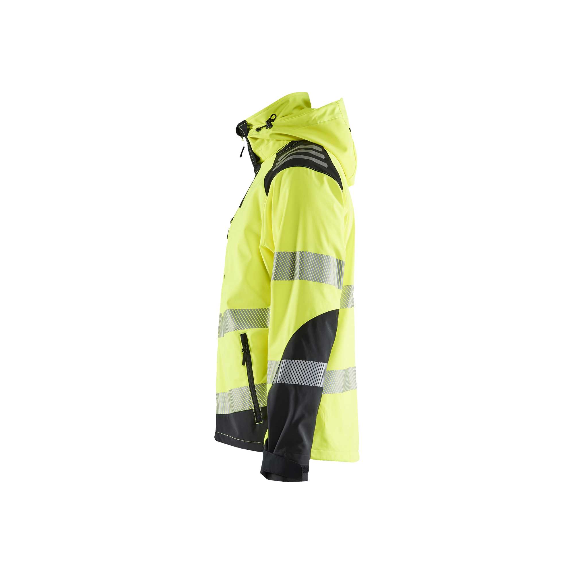 BLAKLADER 44912513 Hi Vis Softshell jacket Hi Vis Reflective Softshell Work Jacket MEN - Waterproof