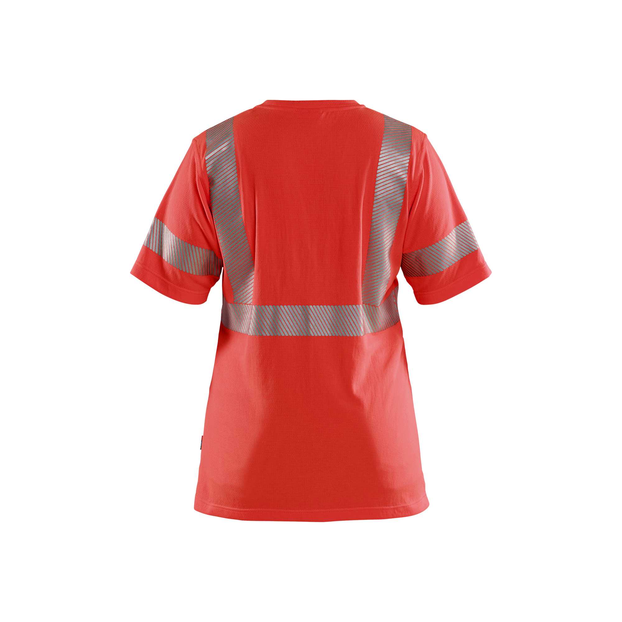 BLAKLADER 35022537 Women's Hi vis T shirt Hi Vis Reflective Short Sleeve Work T-Shirt WOMEN - 55% Polyester