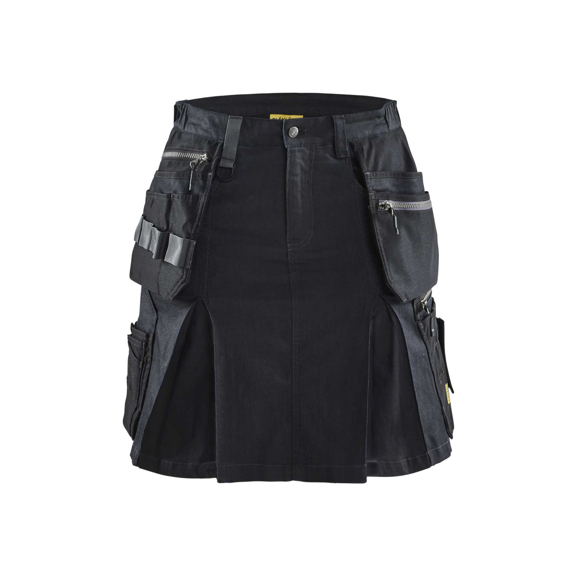 BLAKLADER 71801147 Women's craftsman skirt with Stretch Work Skirt Women - CORDURA Denim