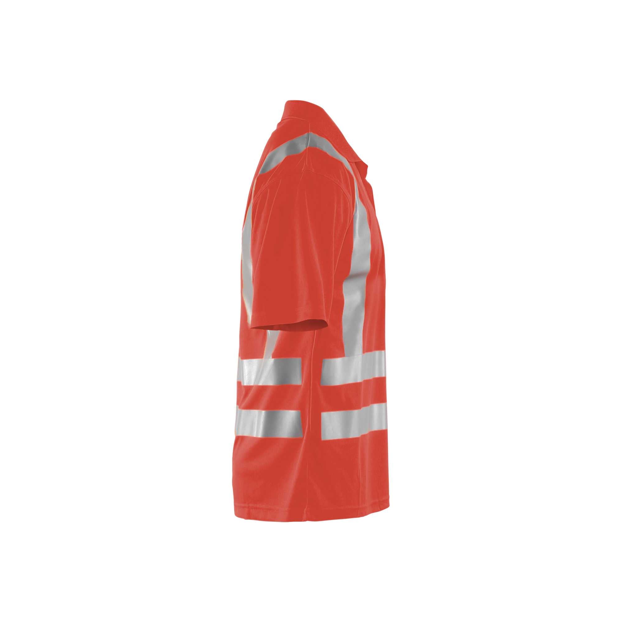 BLAKLADER 33911011 UV Polo Shirt Hi Vis Hi Vis Reflective Short Sleeve Work Polo MEN - 100% Polyester