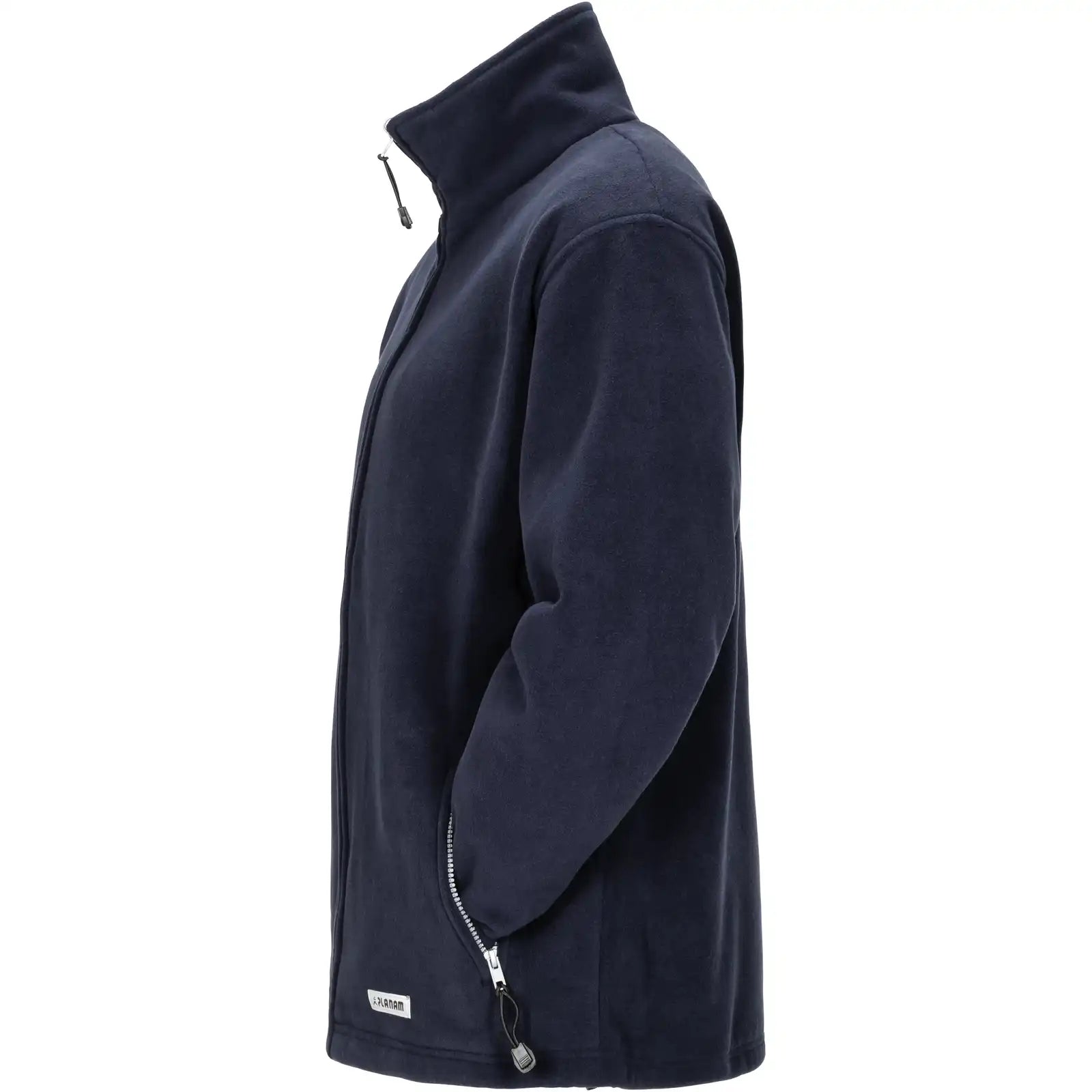 Planam Outdoor Stream Fleecejacke marine/camel L marine/camel - Produktbild ohne Model