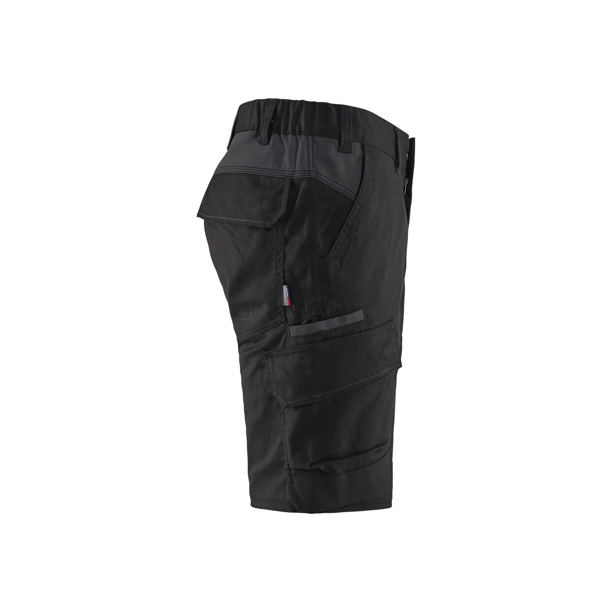 BLAKLADER 14461832 Industry shorts stretch Hi Vis Reflective Work Shorts Men - twill fabric