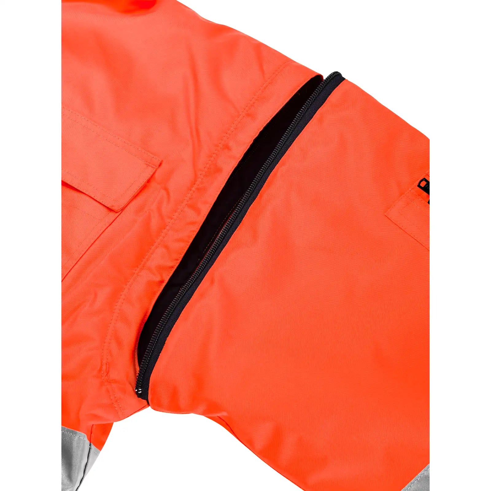 Planam Warnschutz Pilotenjacke uni gelb 4XL uni gelb - Extra Detailbild