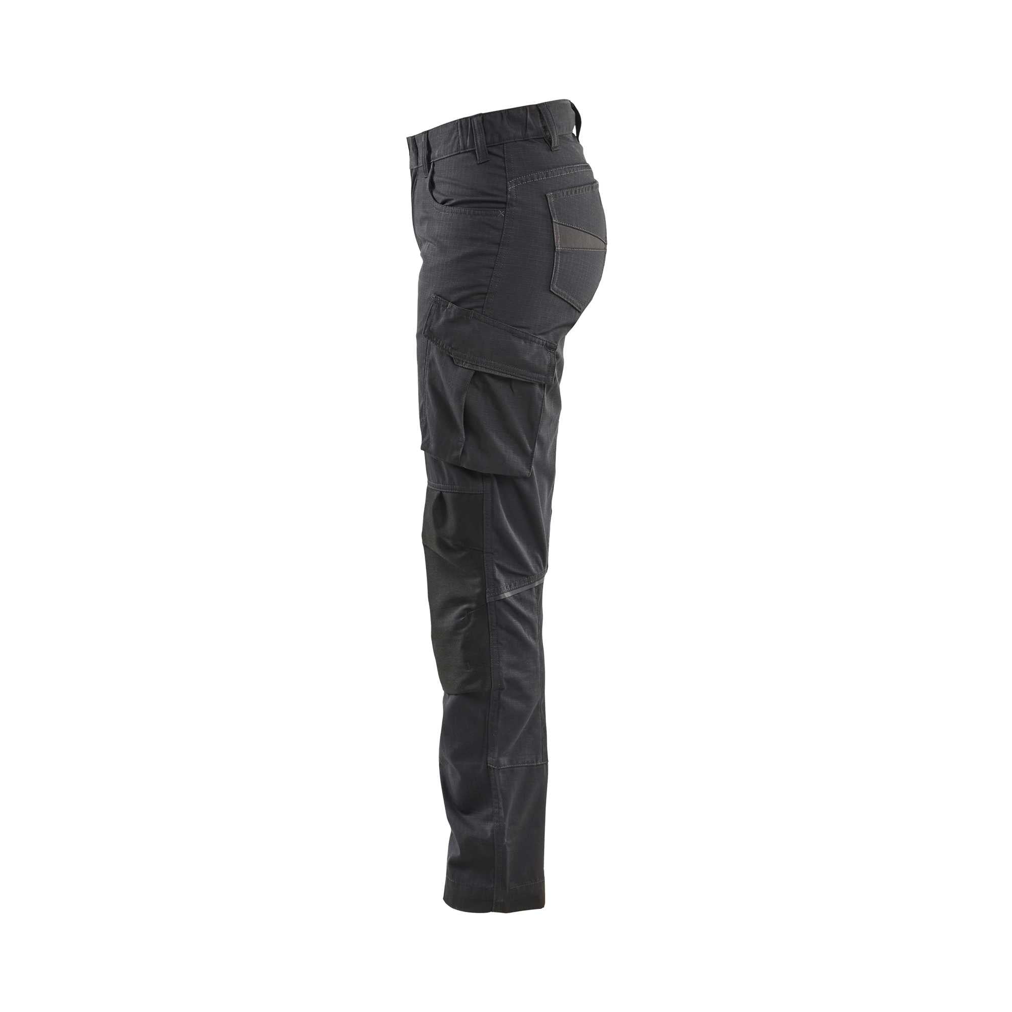 BLAKLADER 71951330 | Women's service trousers with stretch Hi Vis Reflective Work Trousers Women - Ripstop Fabric