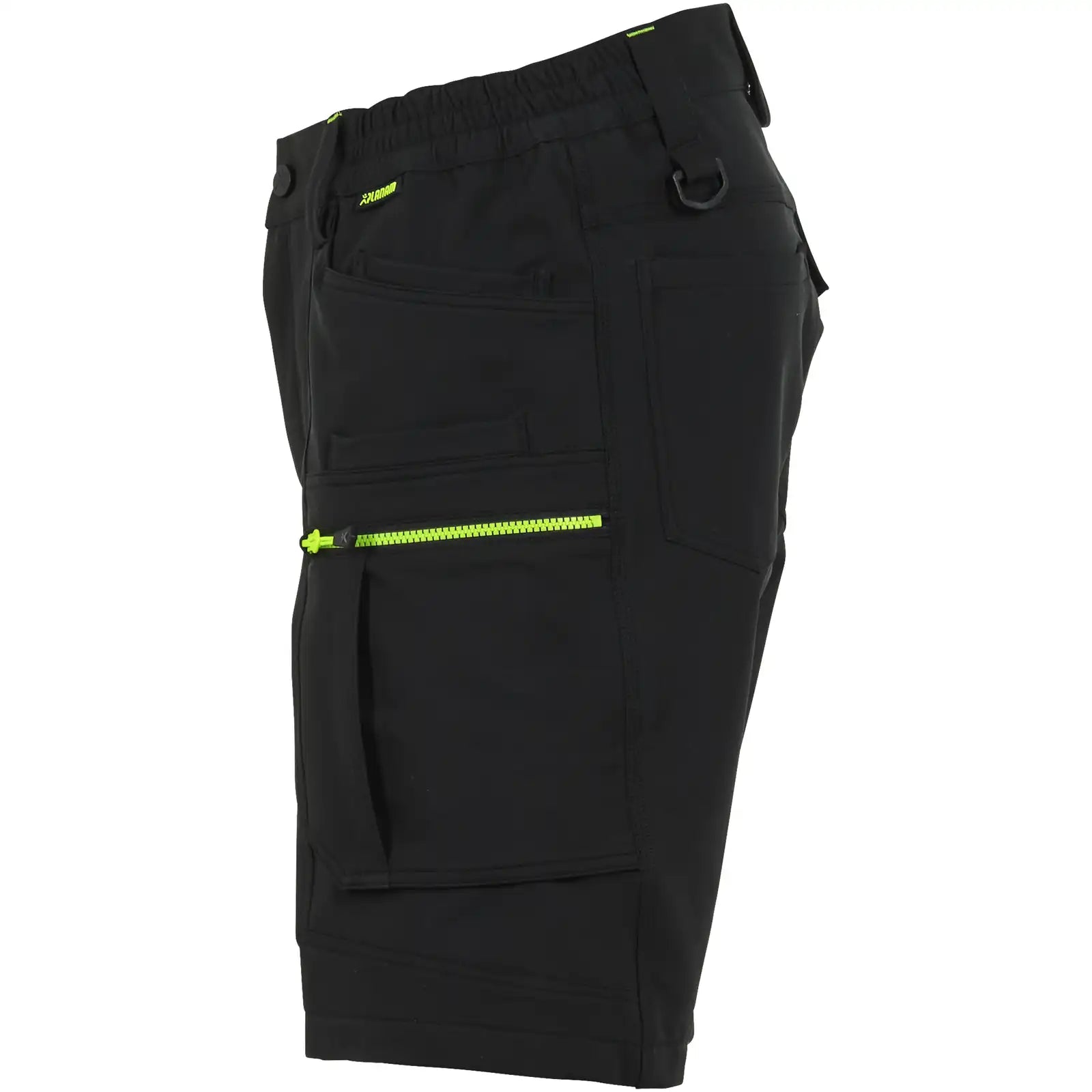 Planam rECOline Shorts schwarz          XS schwarz - Produktbild ohne Model
