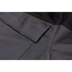 Planam Weld Shield Jacke grau/schwarz 102 grau/schwarz - Extra Detailbild