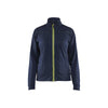 BLAKLADER 33942526 Hi Vis Reflective Full Zip Work Sweatshirt WOMEN - Pique Fleece