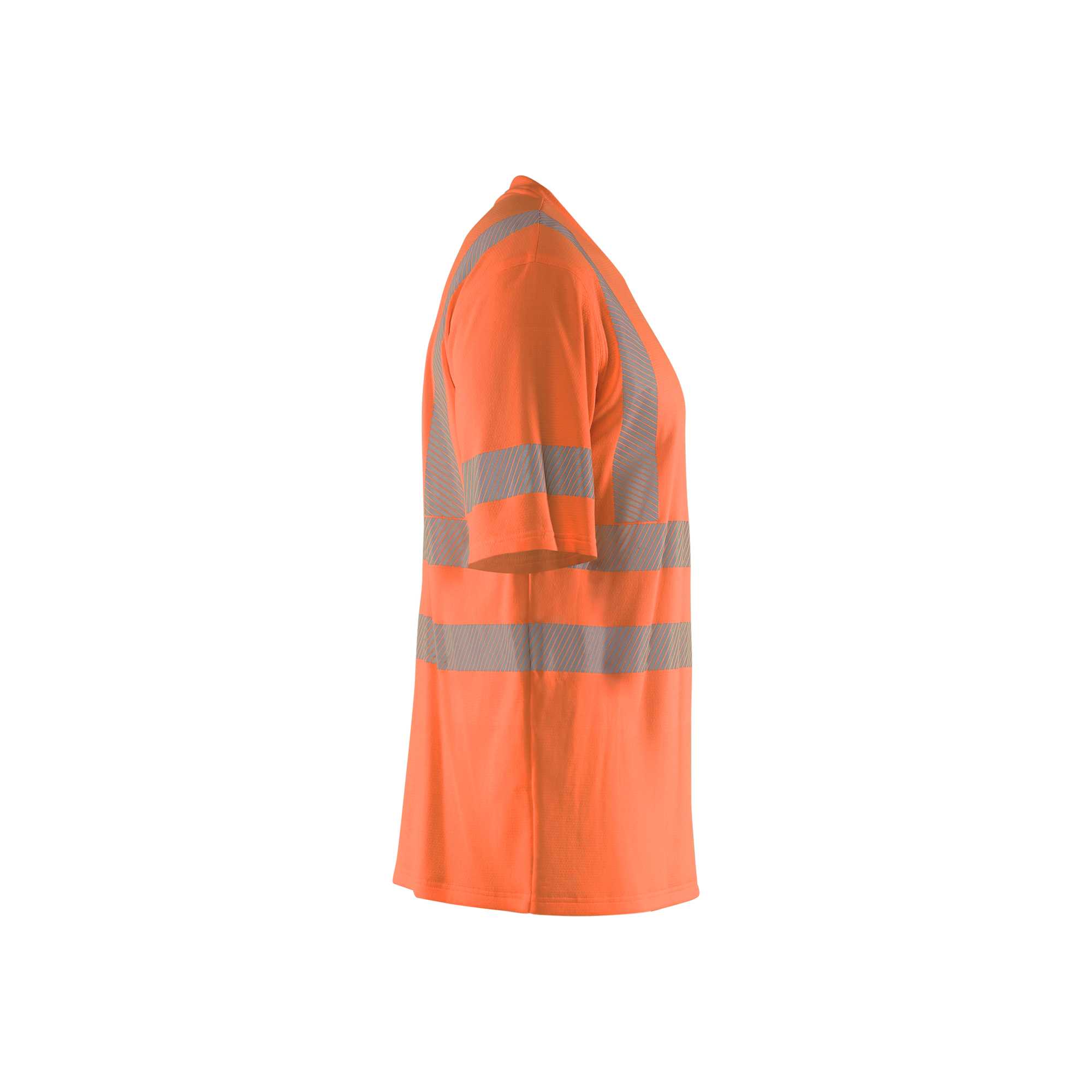 BLAKLADER 35222537 Hi vis T shirt Hi Vis Reflective Short Sleeve Work T-Shirt MEN - Moisture Wicking