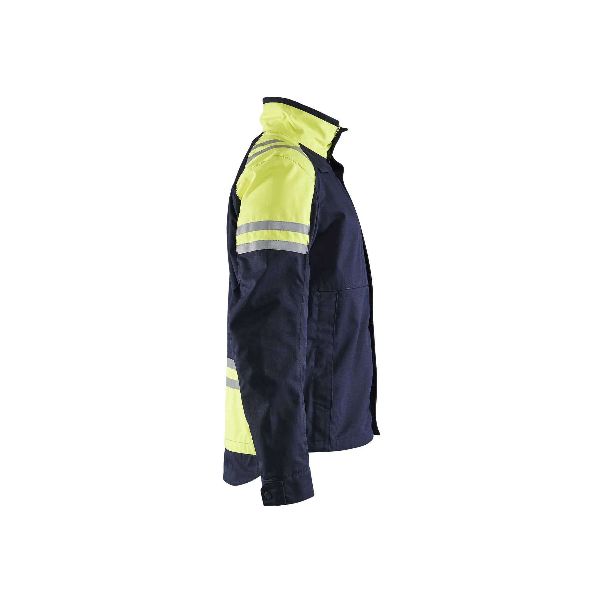 BLAKLADER 45051519 Inherent Steel Jacket Hi Vis Reflective Work Jacket MEN - Flame Retardant