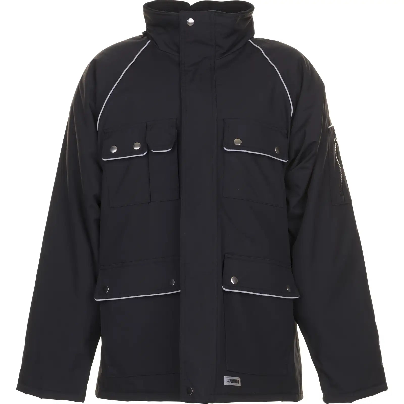 Planam Canvas 320 Winterparka schwarz/schwarz 4XL schwarz/schwarz - Vorschaubild