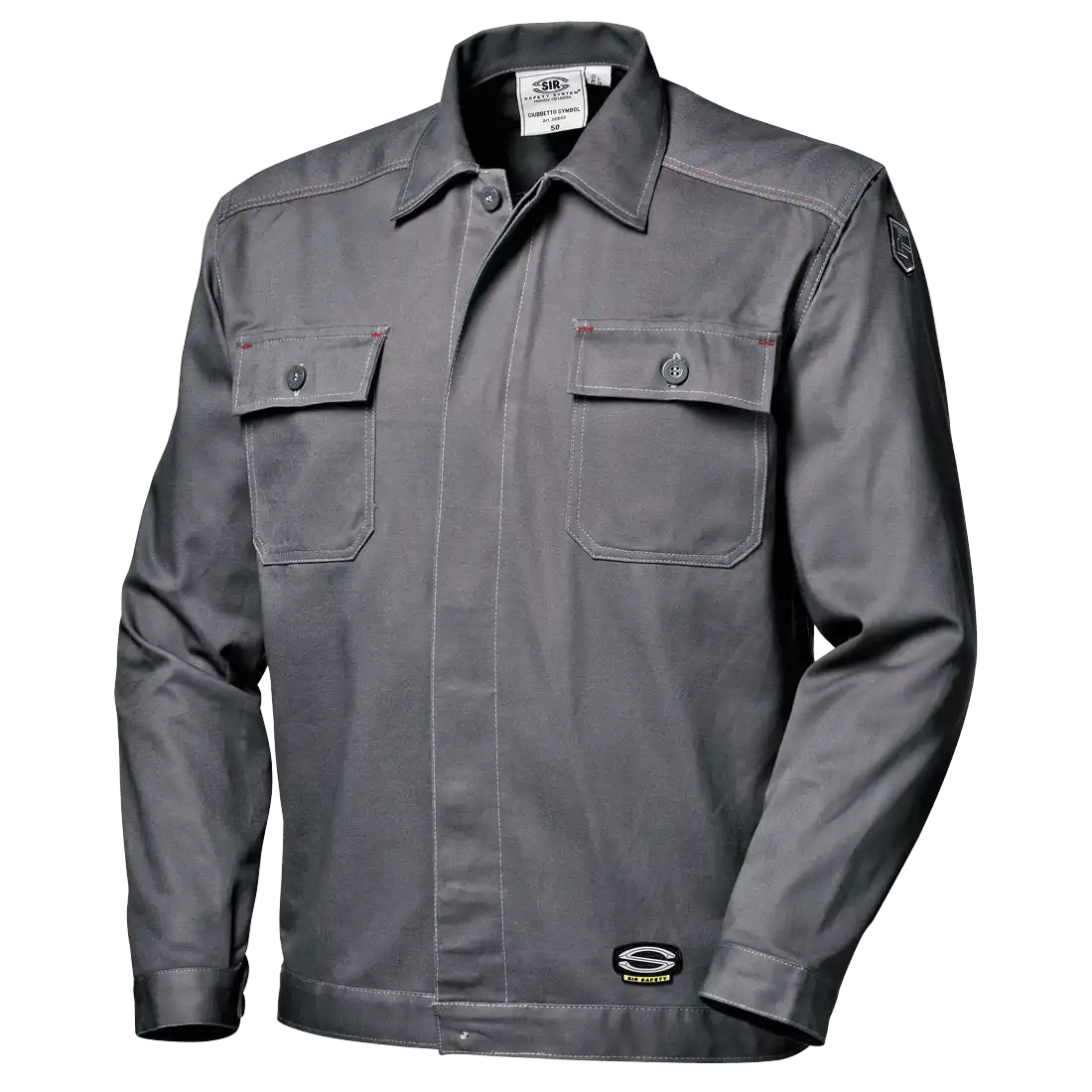 SYMBOL SHORT JACKET - Breathable Cotton - Reinforced Seams - Concealed Closure - Image 1