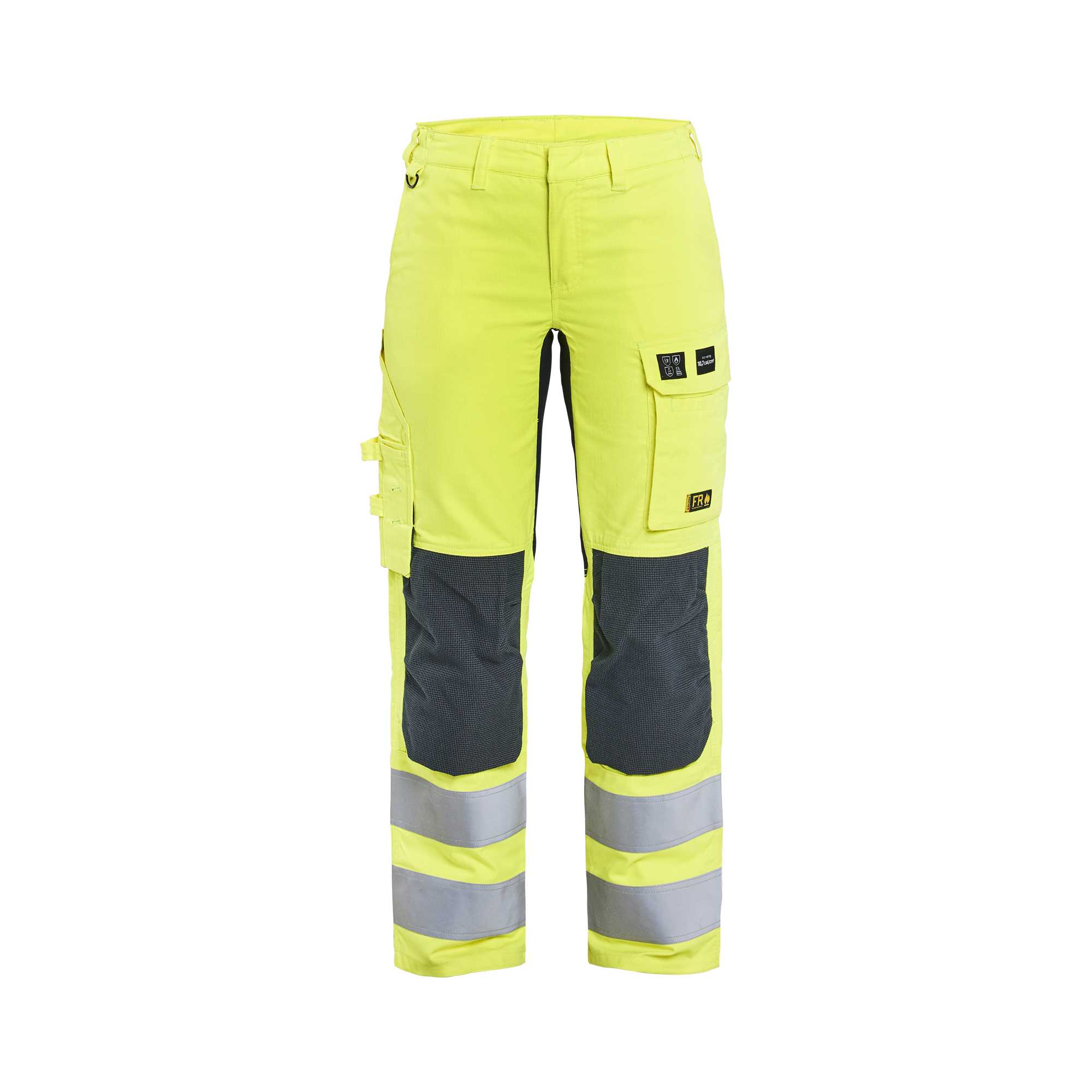 BLAKLADER 71911512 | Women's Multinorm inherent trousers with stretch Hi Vis Reflective Work Trousers Women - Ripstop Fabric