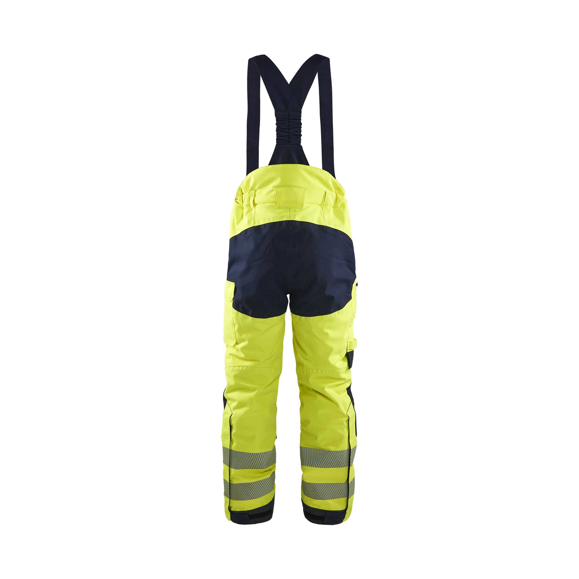 BLAKLADER 18171534 | Multinorm Winter Bib Overall Hi Vis Reflective Work Overall Men - ripstop fabric