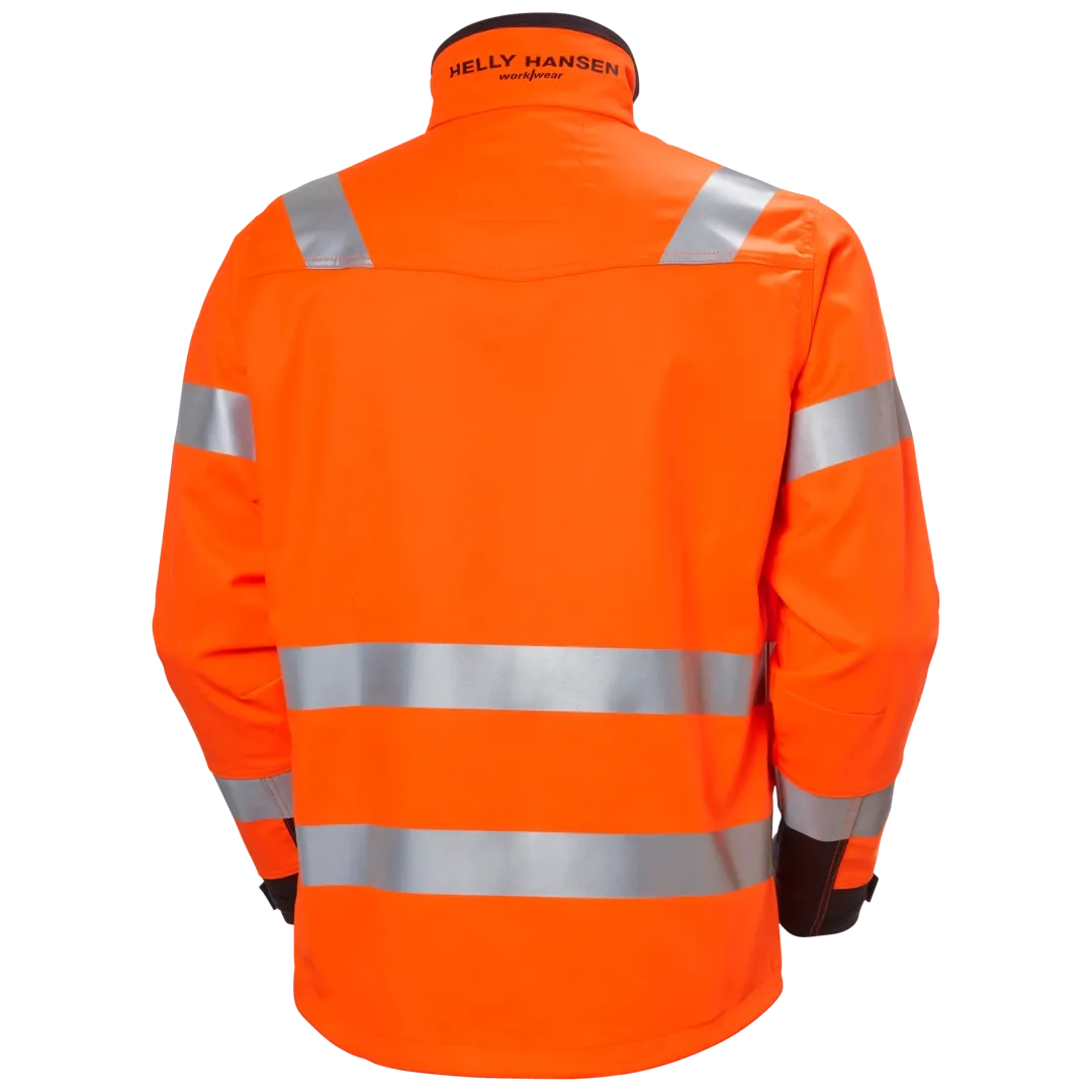 Helly Hansen Work Wear - 77220_269B - Hi Vis-Product Flat Shots-Winter 2020-Back-Product Flat Shots