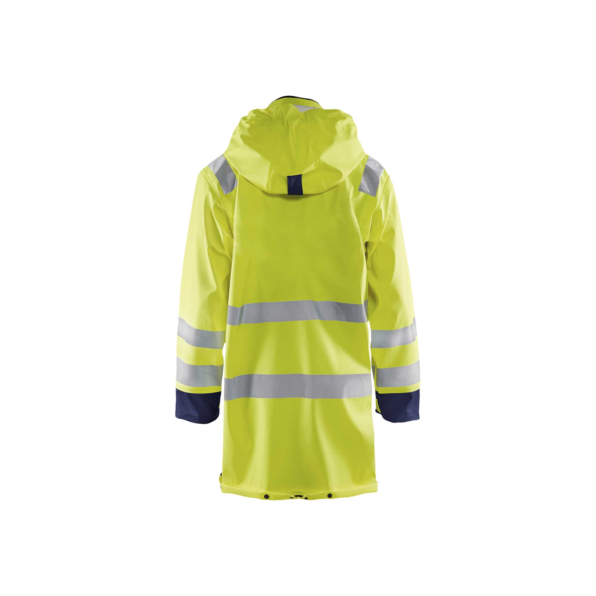BLAKLADER 43262005 Raincoat Hi Vis LEVEL 3 Hi Vis Reflective Raincoat MEN - Waterproof