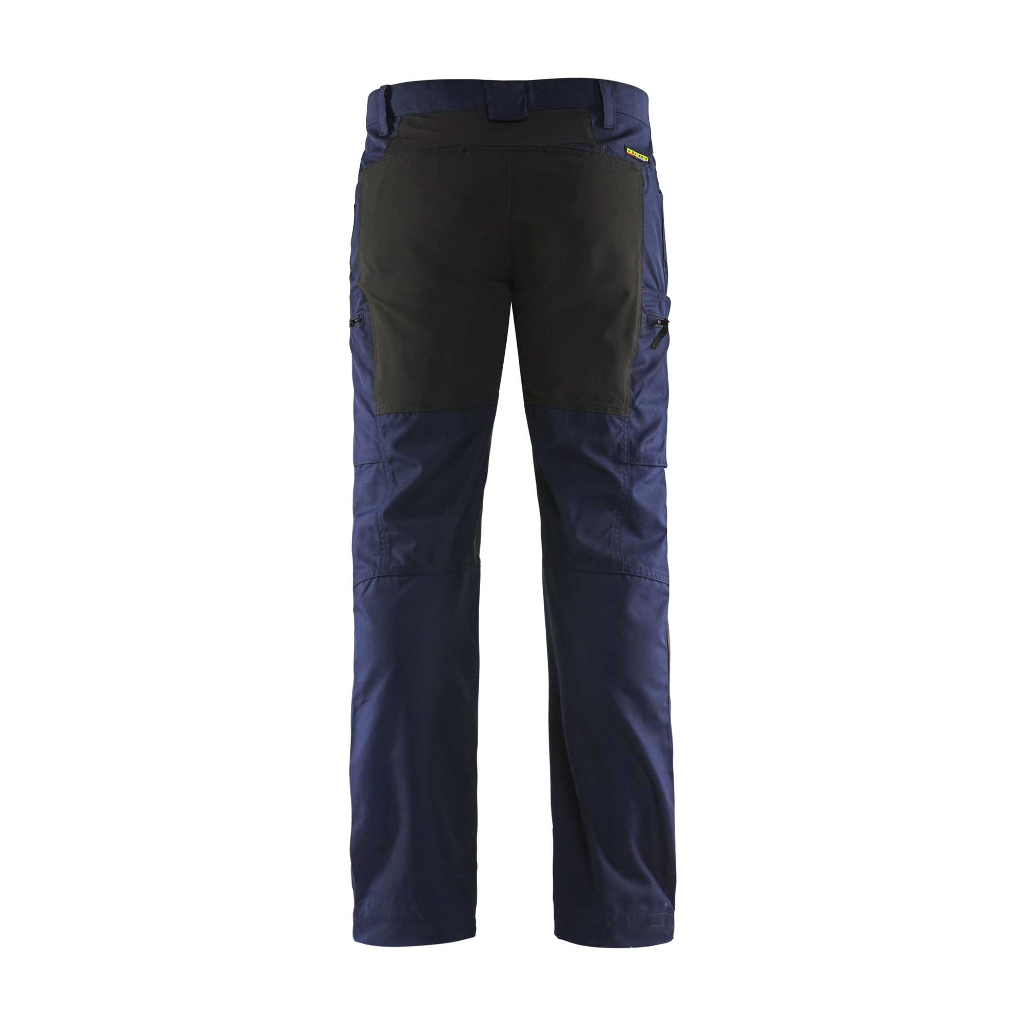 BLAKLADER 14591845 Service Trousers with Stretch Work Trousers Men - stretch panels