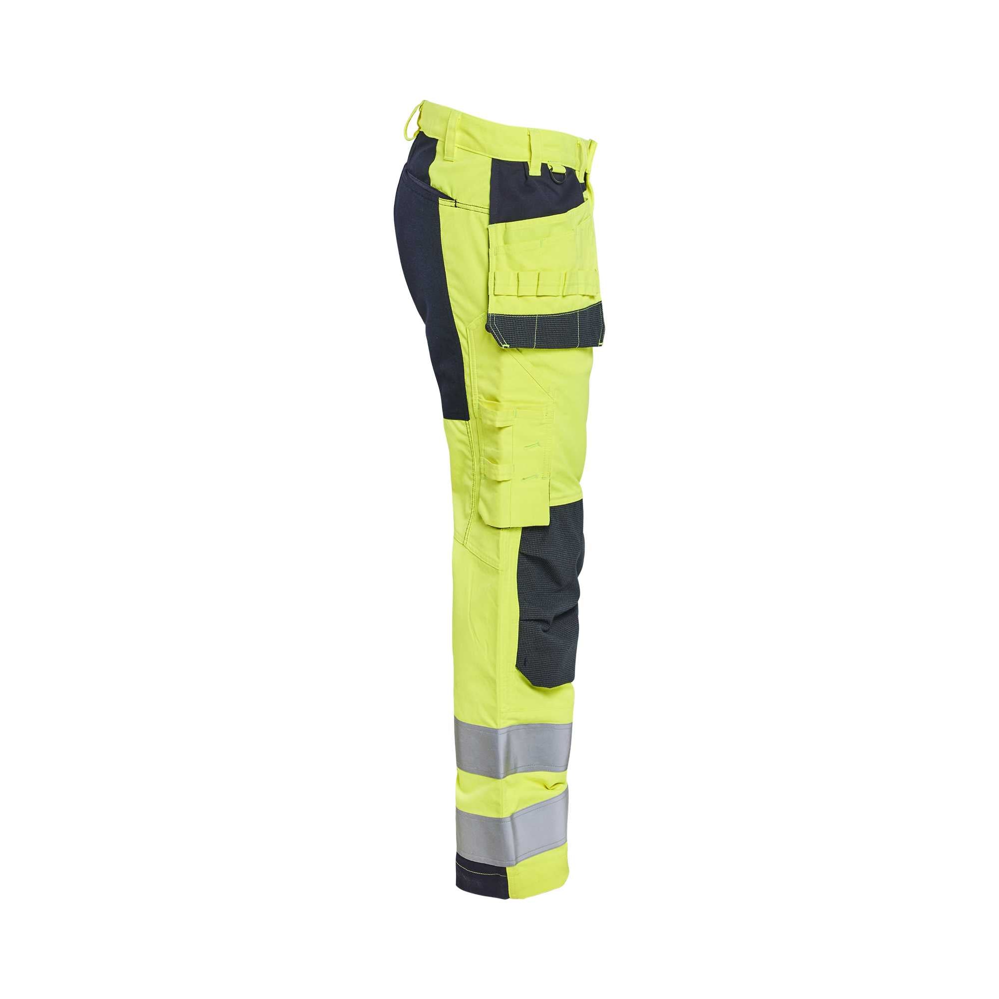 BLAKLADER 15871512 | Multinorm inherent trousers with stretch Hi Vis Reflective Work Trousers Men - Ripstop Fabric