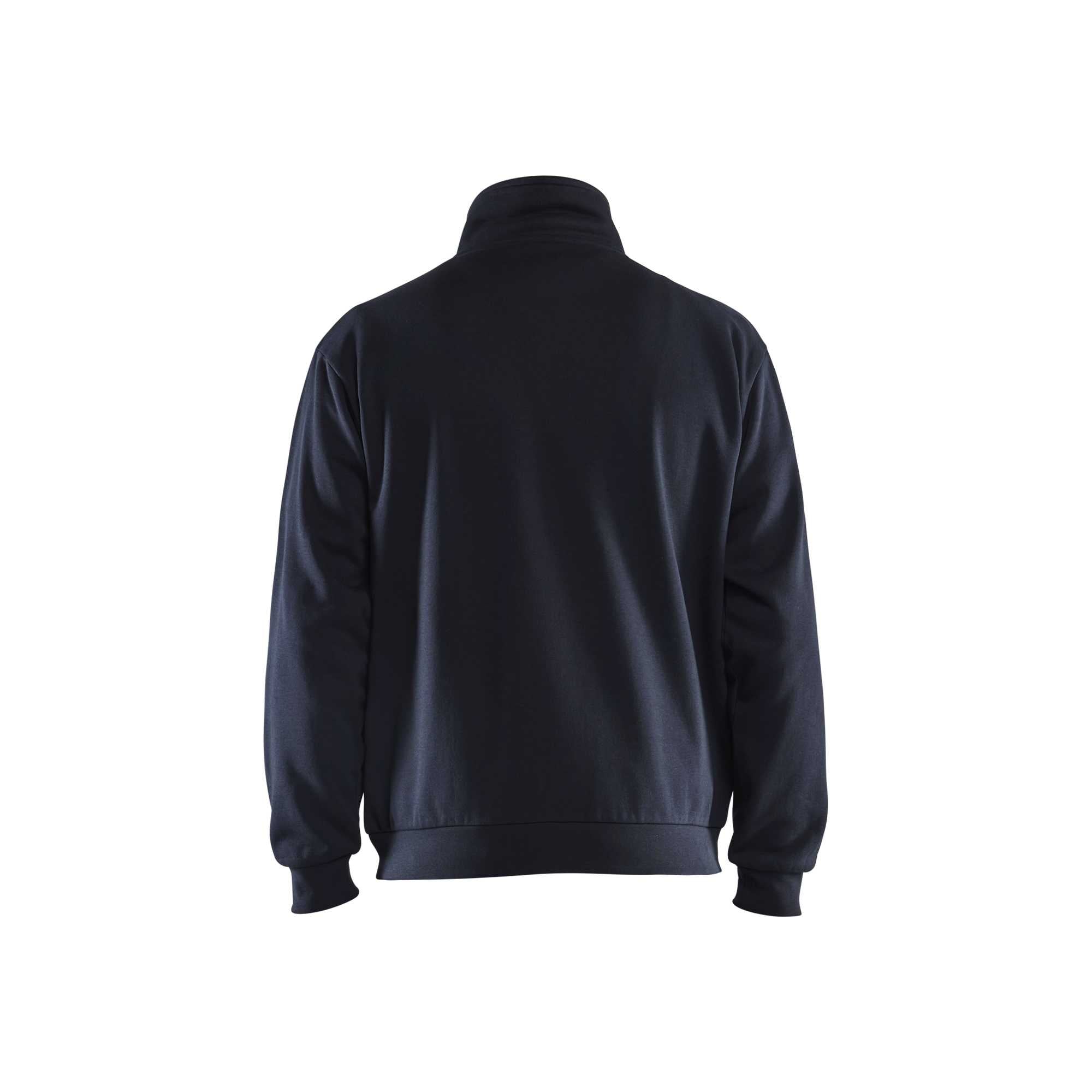 BLAKLADER 35871169 Sweatshirt Half Zip Half-zip Work Sweatshirt MEN - Brushed Fleece