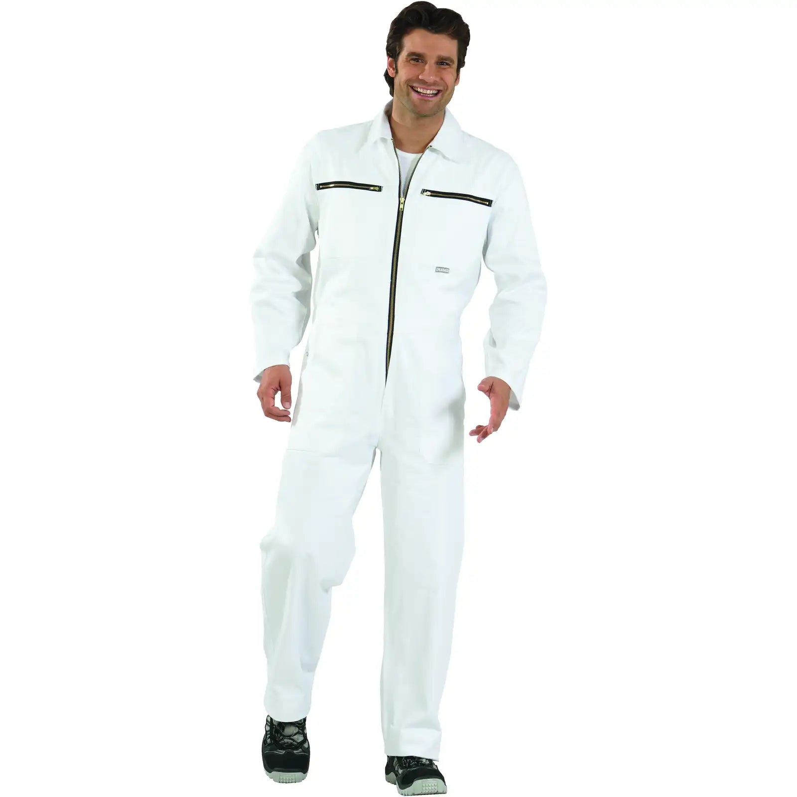 Planam BW 290 Rallyekombi reinweiß 102 reinweiß - Produktbild mit Model