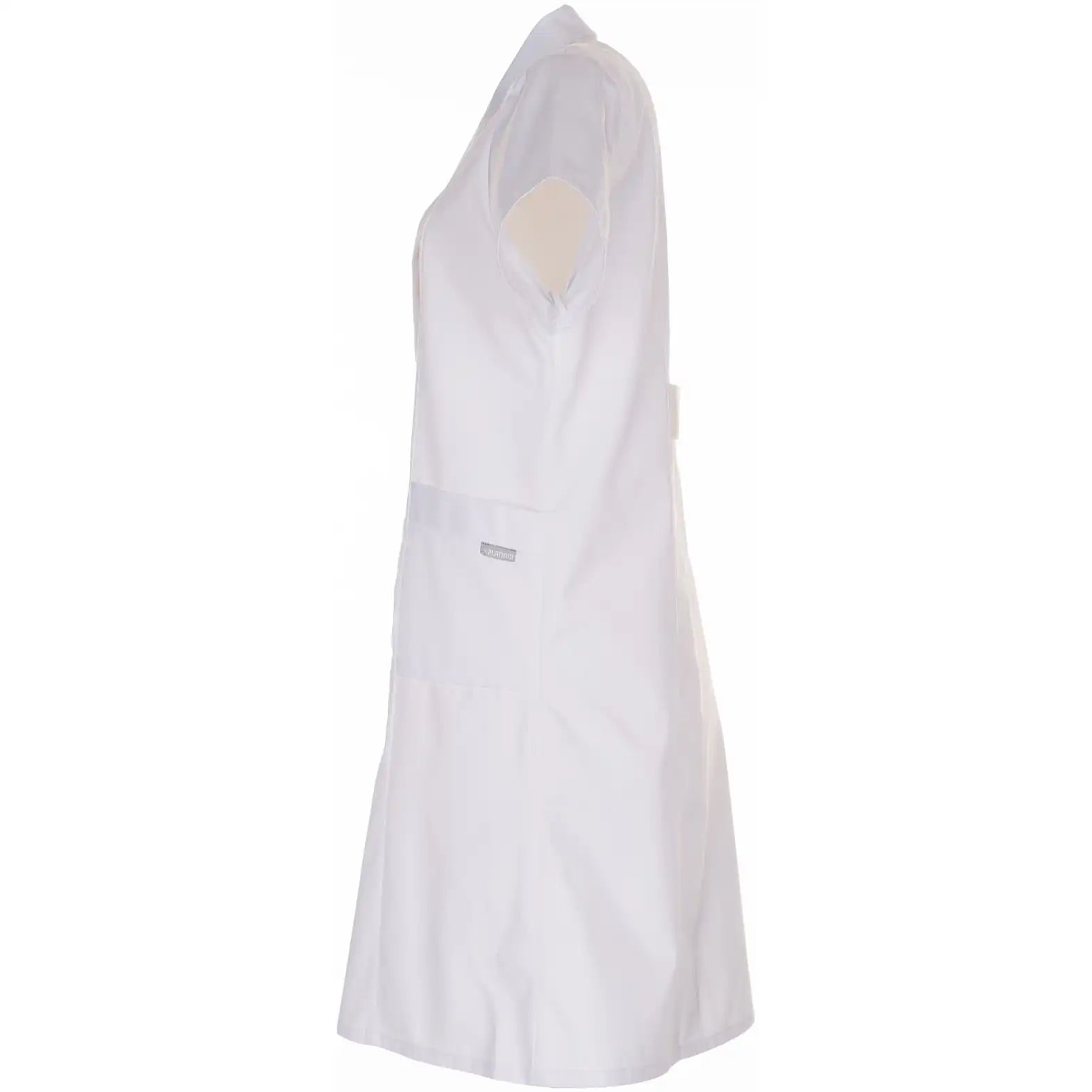 Planam Damen Mantel Baumwolle 1/4-Arm reinweiß 36 reinweiß - Produktbild ohne Model