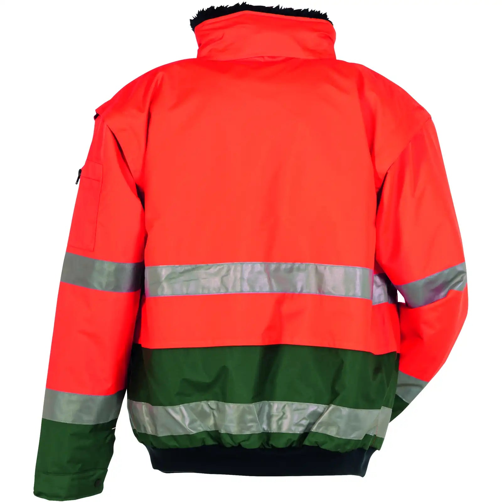 Planam Warnschutz Comfortjacke orange/grün 4XL orange/grün - Produktbild ohne Model