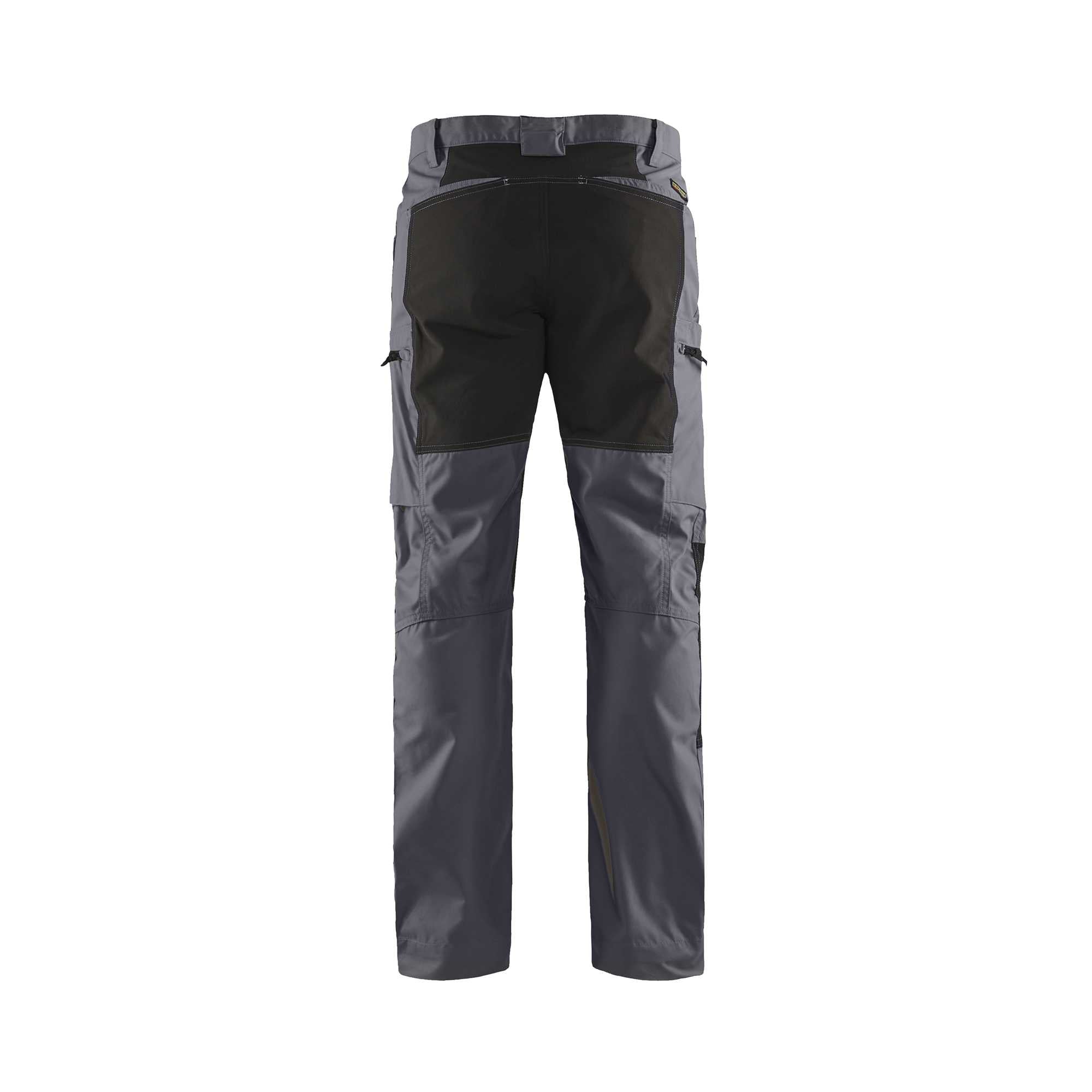 BLAKLADER 14591845 Service Trousers with Stretch Work Trousers Men - stretch panels