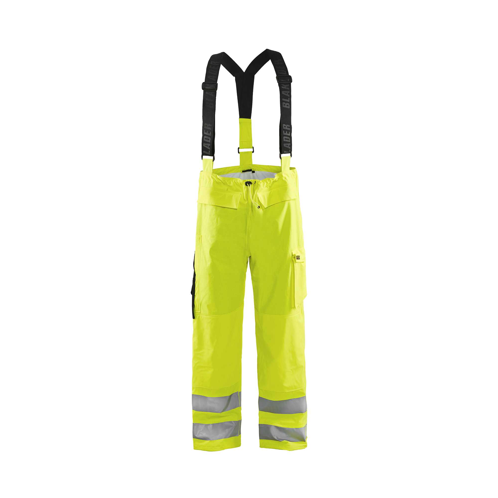 BLAKLADER 13032009 Flame resistant rain trousers Hi Vis Reflective Work Trousers Men - waterproof