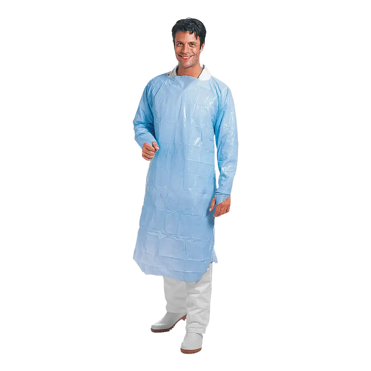 SIR SAFETY POLIETIL (50 pcs) Long Sleeve Work Shirt MEN - 100% Polyethylene