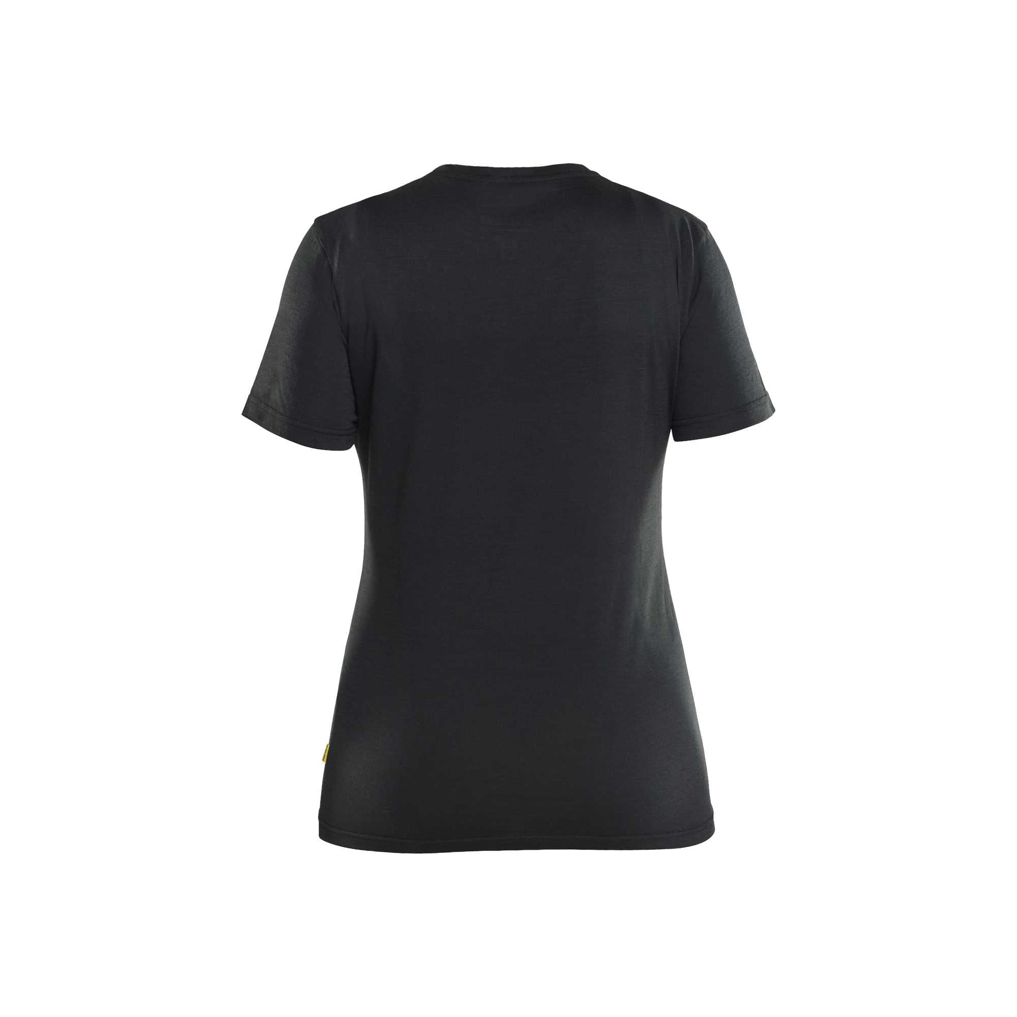 BLAKLADER 35371743 Women's Merino Wool T Shirt Short Sleeve Work T-Shirt WOMEN - 85% Merino Wool