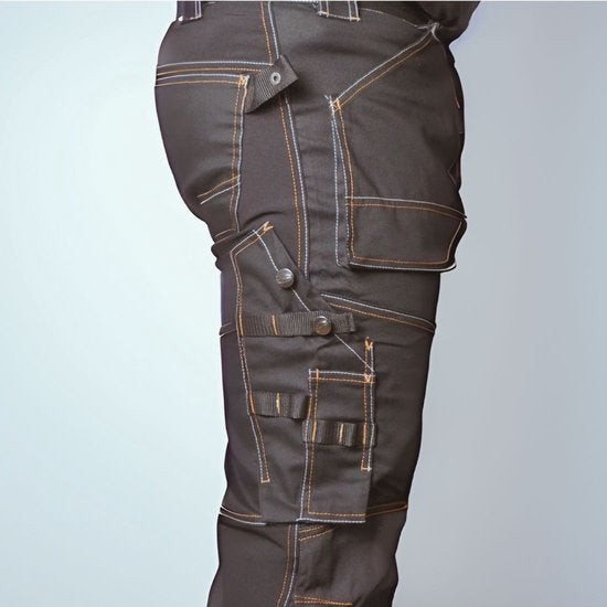 GEMINI TROUSERS Work Trousers - Reflective Inserts - Stretch Canvas - Cordura Reinforcements - Image 4