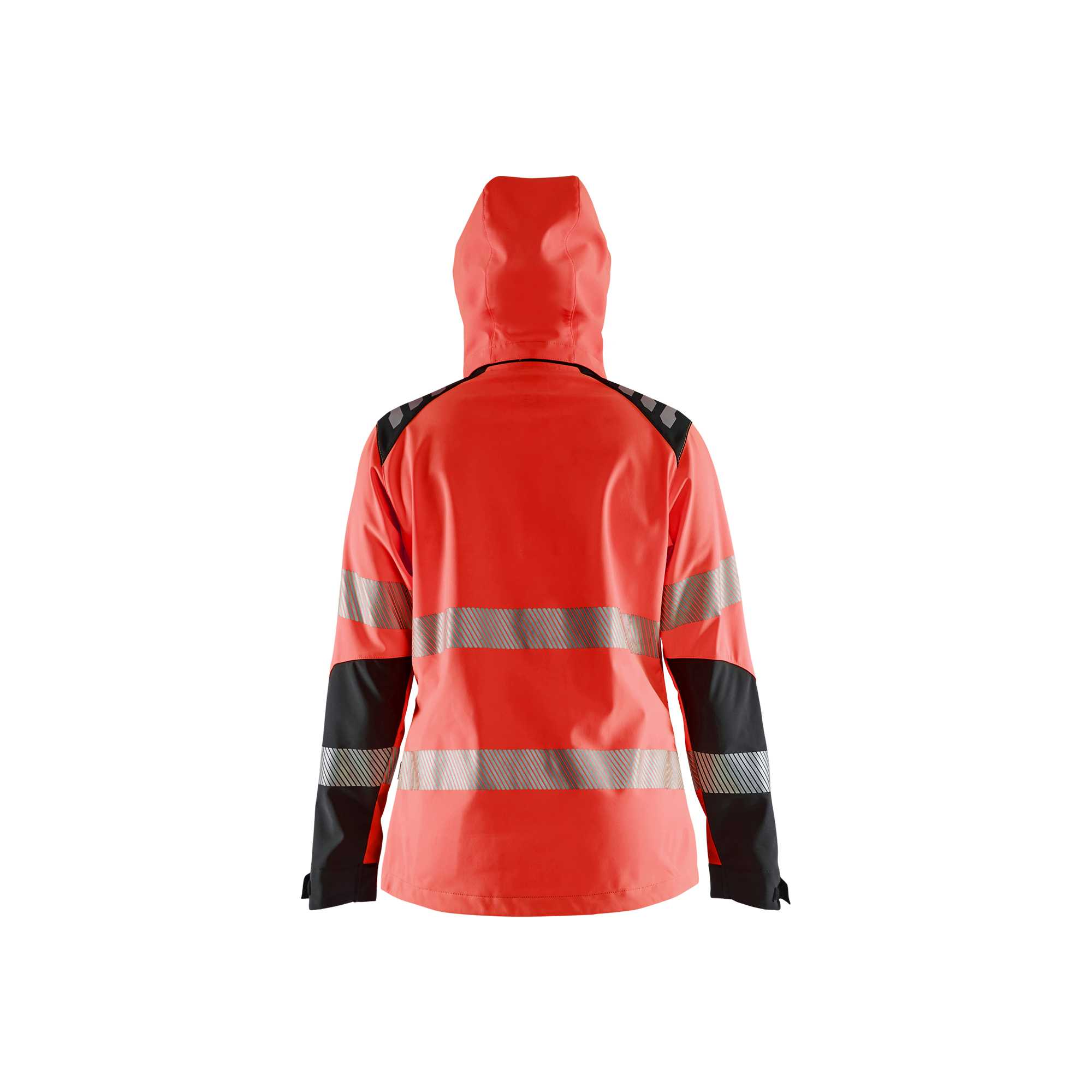 BLAKLADER 47912513 Women's Hi Vis Softshell Jacket Hi Vis Reflective Softshell Work Jacket WOMEN - Waterproof