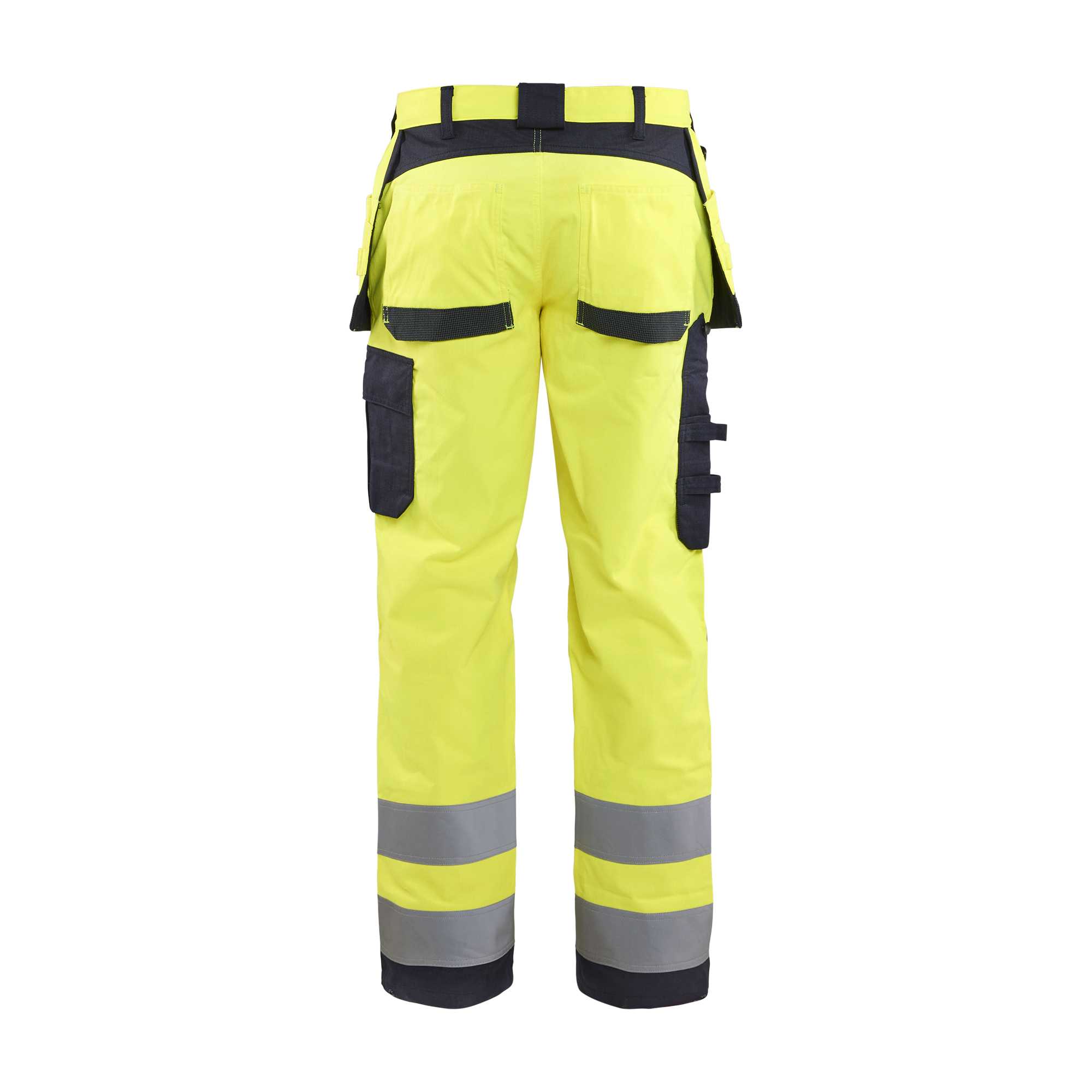 BLAKLADER 15891512 Multinorm Inherent trousers Hi Vis Reflective Work Trousers Men - ripstop fabric