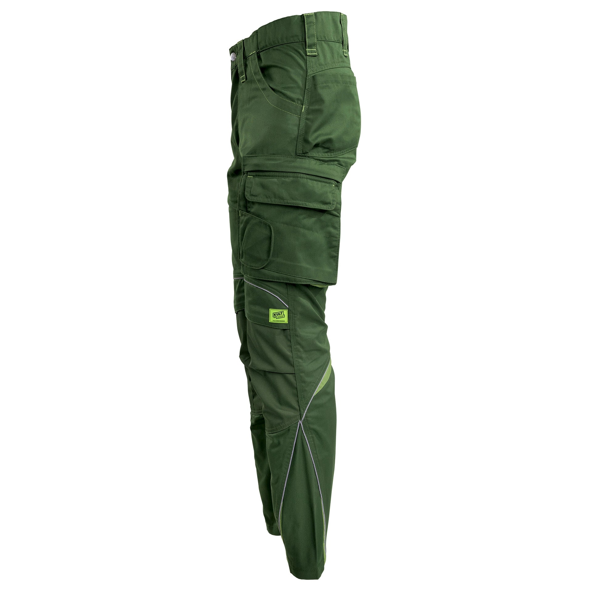 TMG Kult Worker Work trousers green - KW-320010_Bundhose_gruen_seite_1920x1920