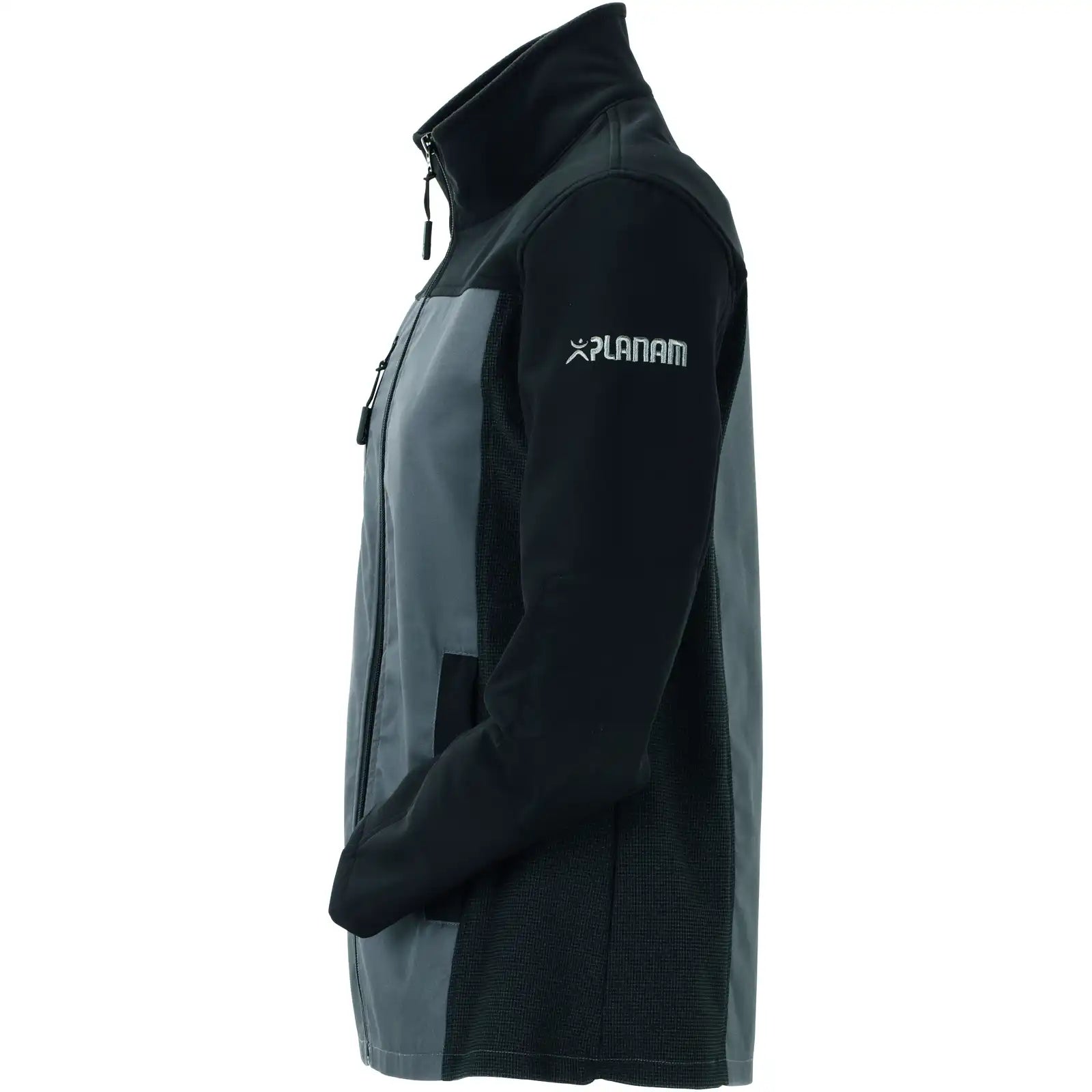 Planam Norit Damen Hybridjacke schiefer/schwarz 34 schiefer/schwarz - Produktbild ohne Model